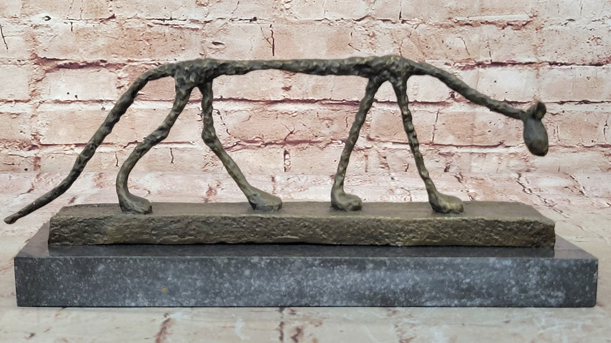 Bronze Sculpture Surrealism Gia Rodin Dali Abstract Cat Figurine Figure Sale