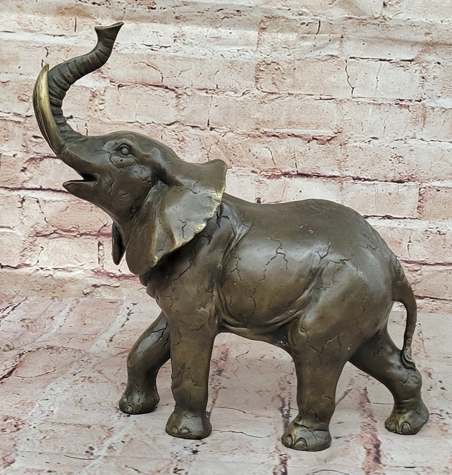 Massive Art Deco Wildlife elephant by Bugatti Bronze Hot Cast Statue Sculpture