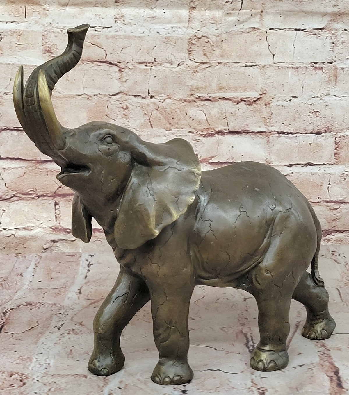Massive Art Deco Wildlife elephant by Bugatti Bronze Hot Cast Statue Sculpture
