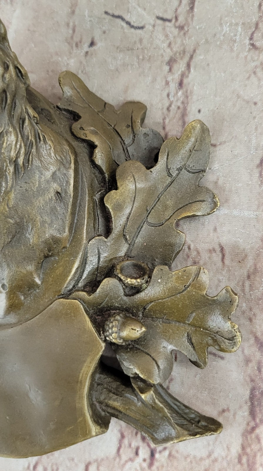 Fine Art Bronze Deer Buck Wall Hanging Sculpture for Nature-inspired Decor
