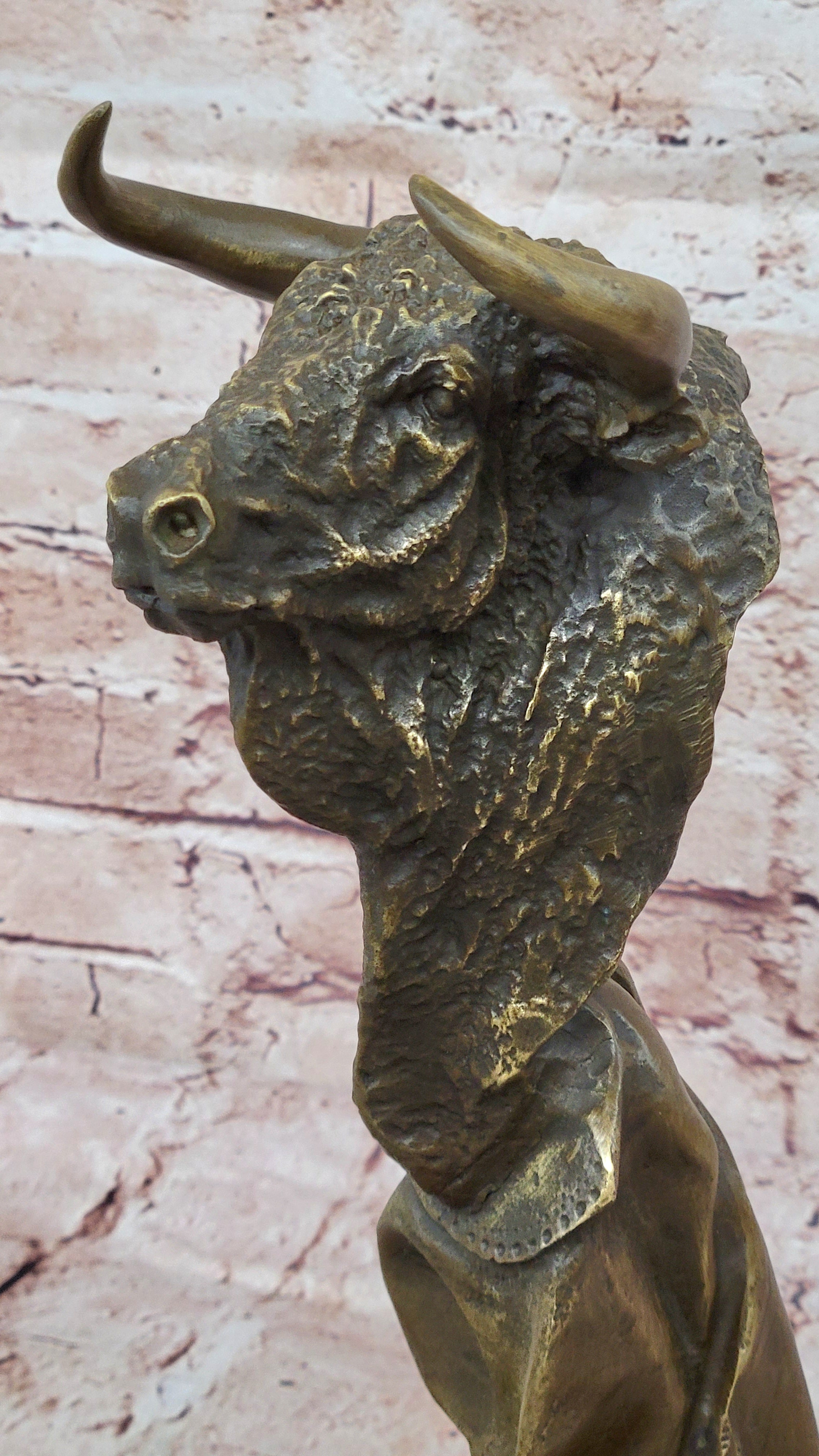 Bulls Head From American Artist Artisan Carl Williams Museum Quality Artwork Dea