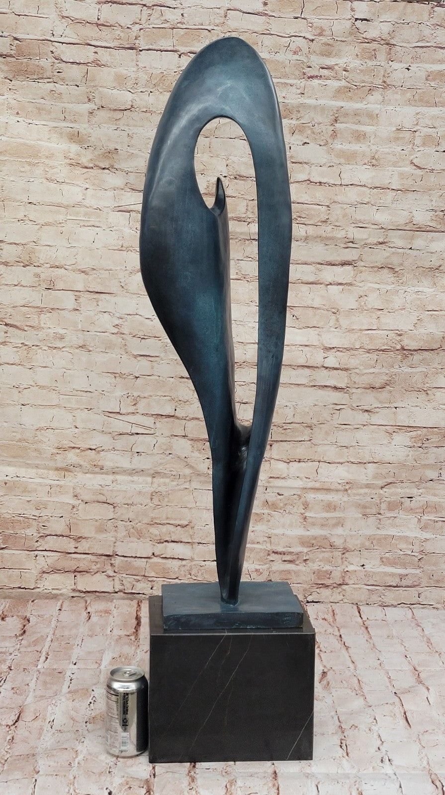 100% Solid Bronze Surrealistic Chic Design Home Office Decoration Figurine Figure