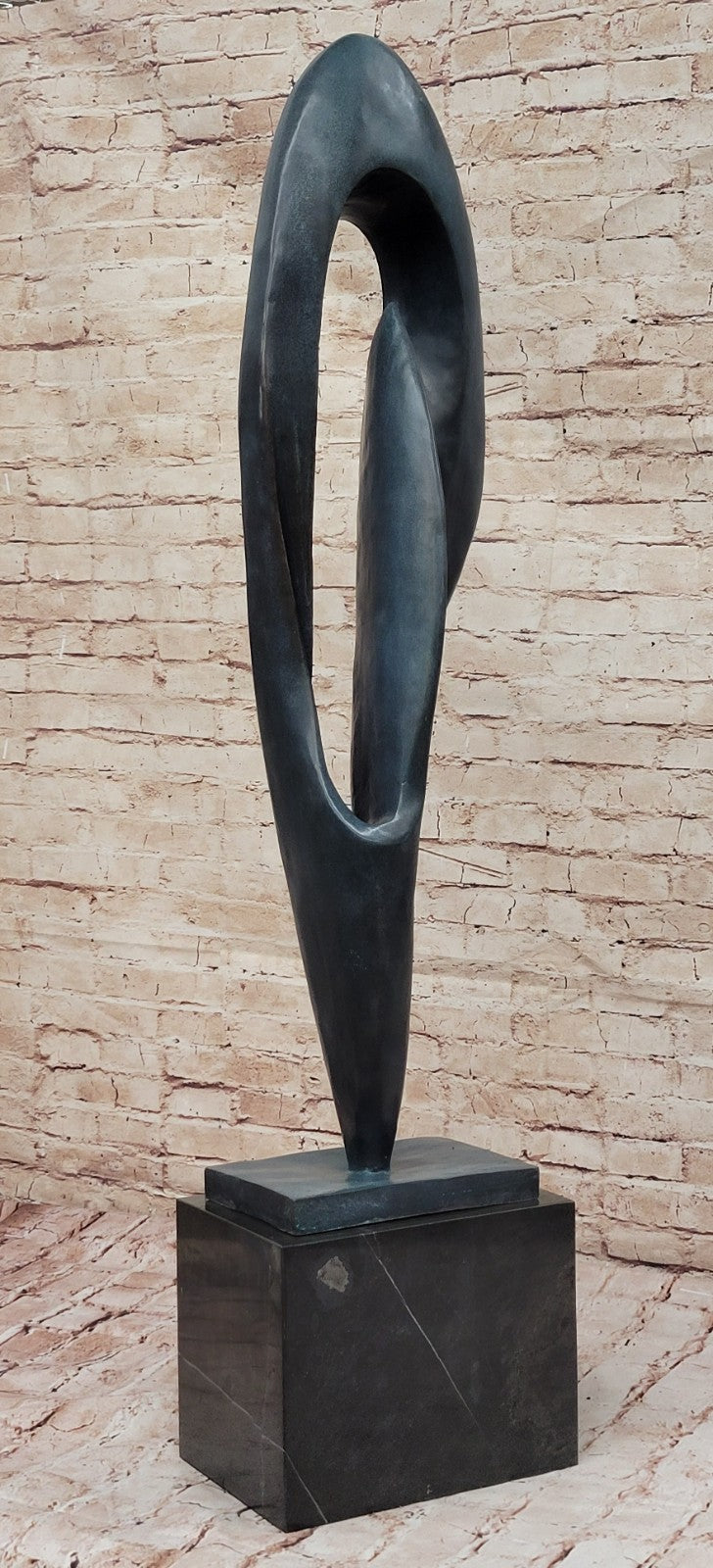 100% Solid Bronze Surrealistic Chic Design Home Office Decoration Figurine Figure