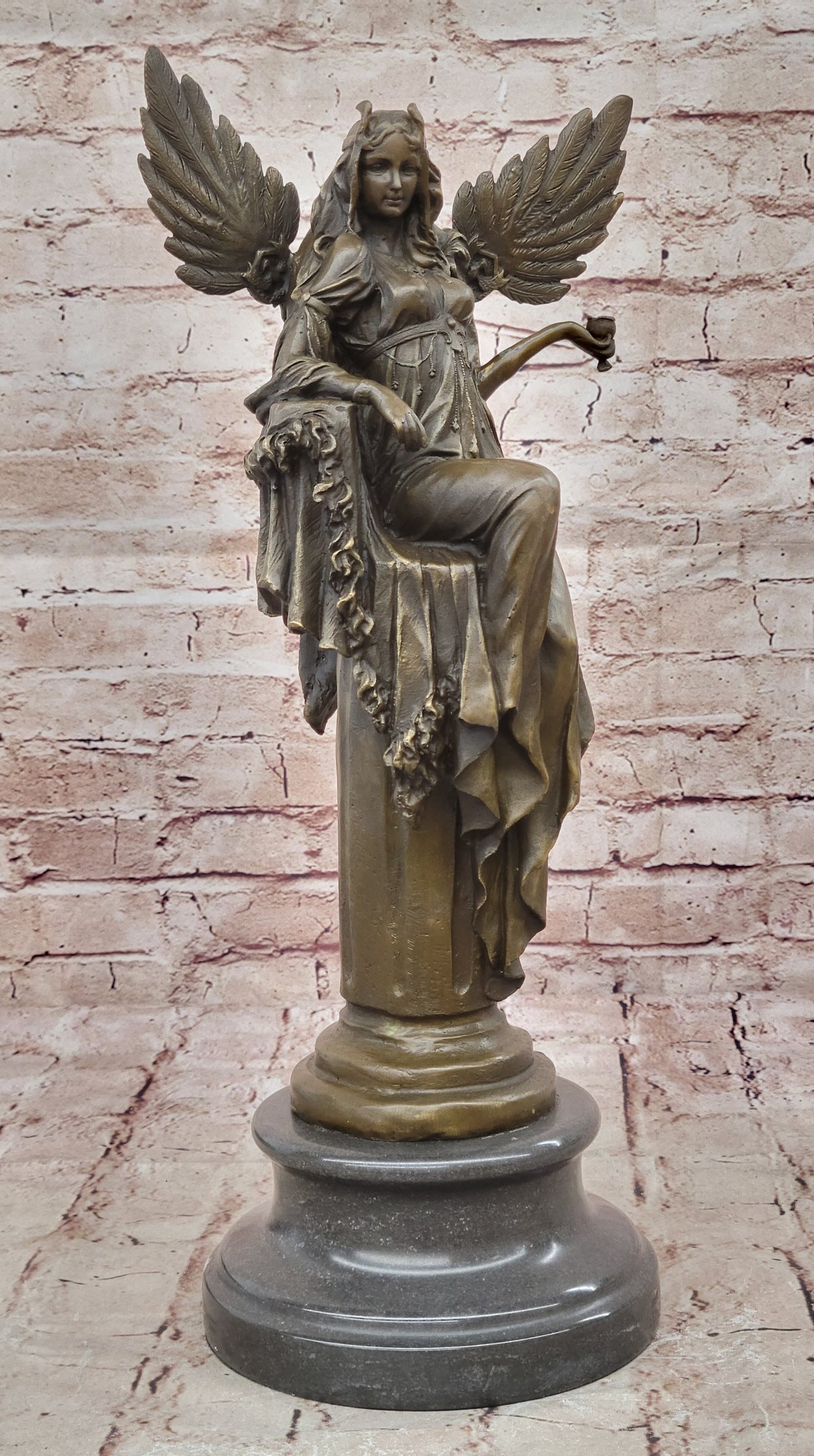 Huge Classic Artwork Cleopatra Queen Egypt Egyptian Rare Collectible Bronze Gift