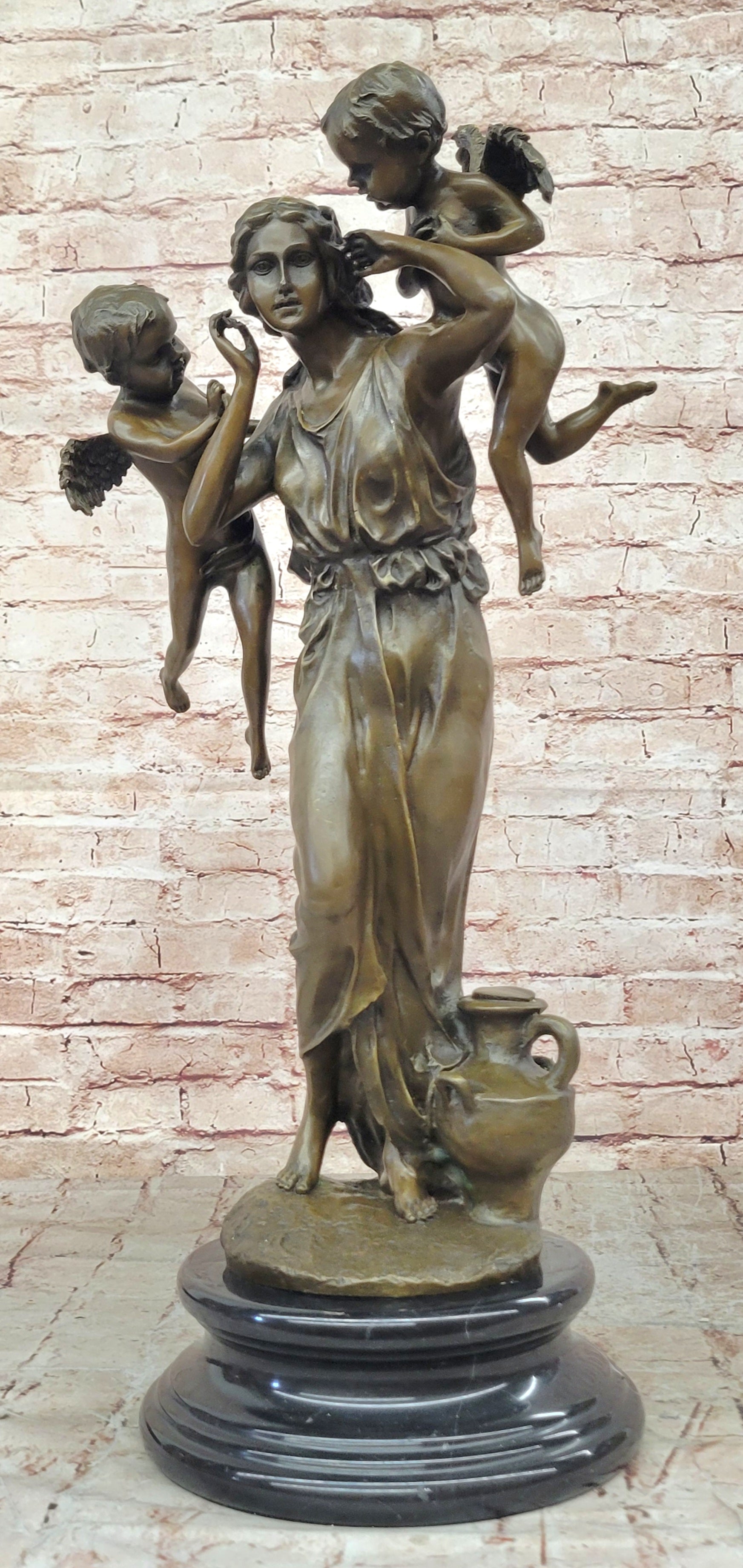Fine Art Mother and Child Museum Quality Classic Artwork Bronze Sculpture Sale