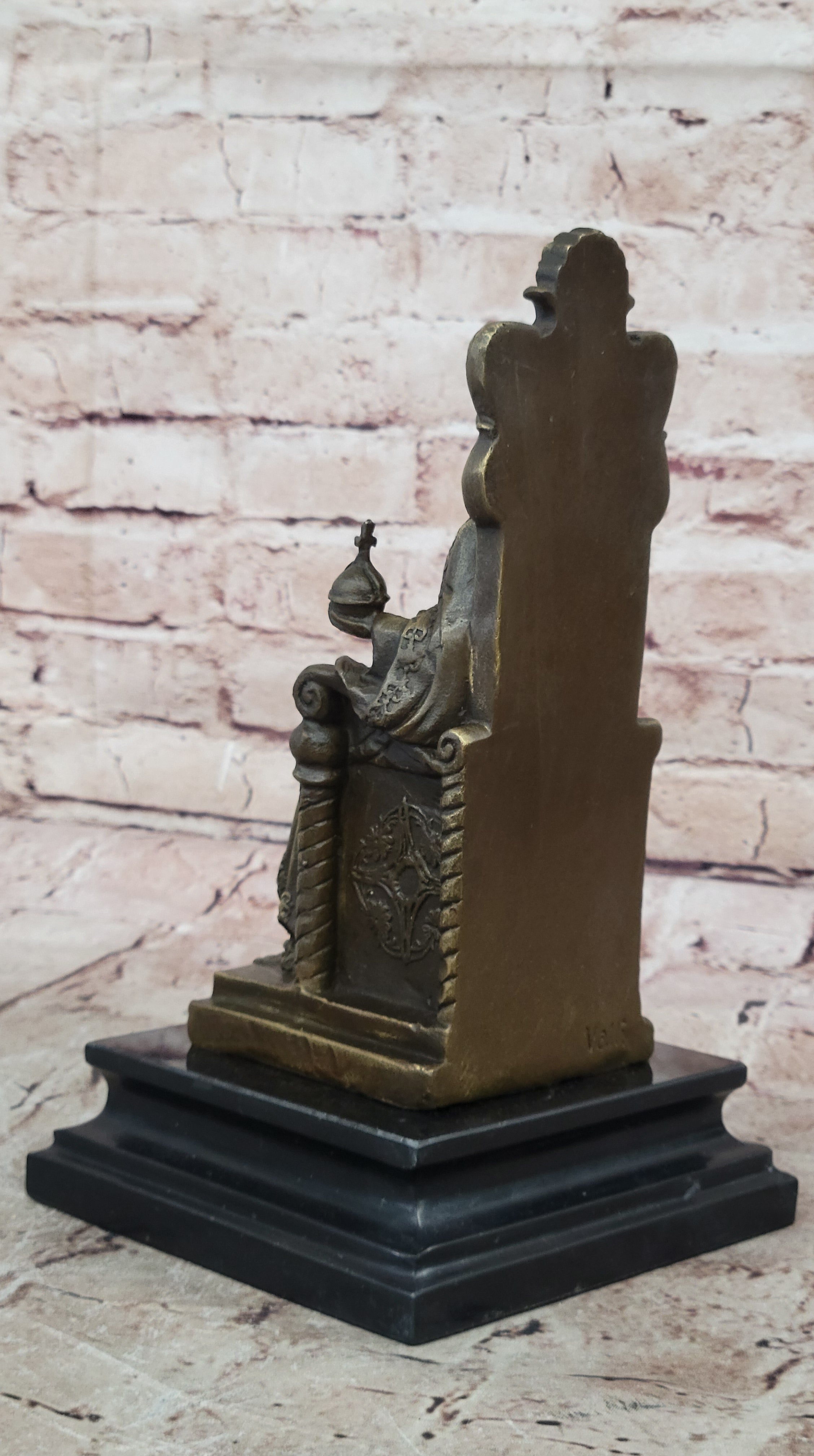 Collectible Bronze Statue *DEAL* Signed Original Valli Religious Jesus Hot Cast