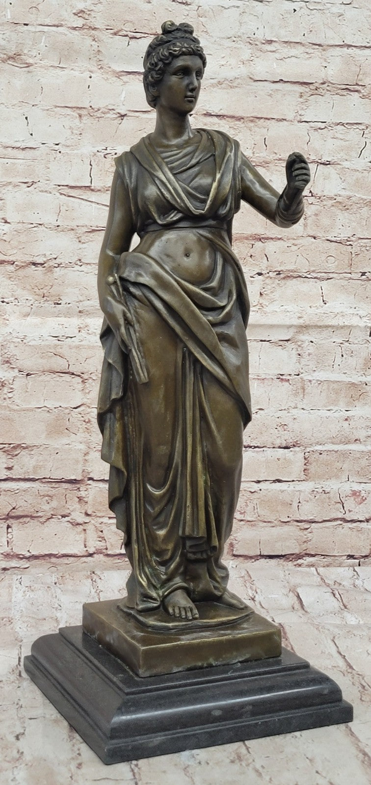 Vintage Style Crafted Venus GREEK ROMAN Real Bronze Hot Cast Sculpture Figurine