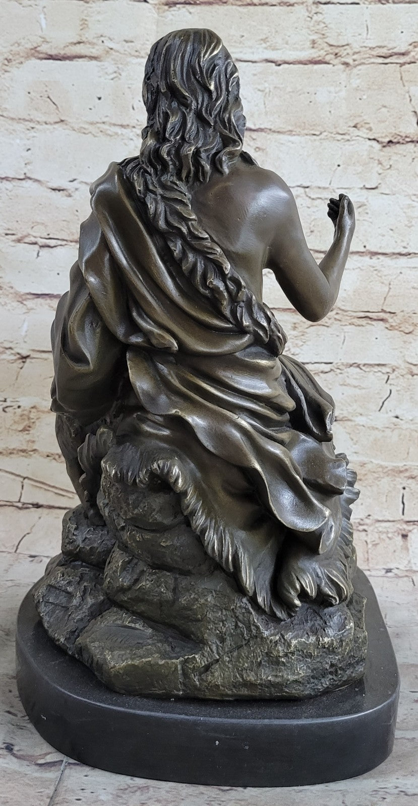 Genuine Religeous Bronze Jesus Hand Made by Lost Wax Method Original Artwork