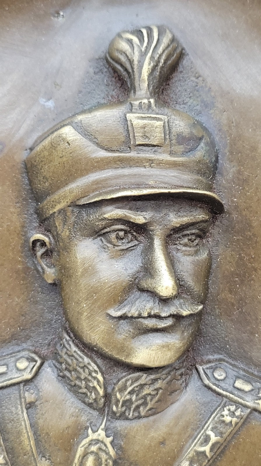 Bronze Sculpture Original Signed Artwork by Kaneve Persia Iran Reza Shah Pahlavi