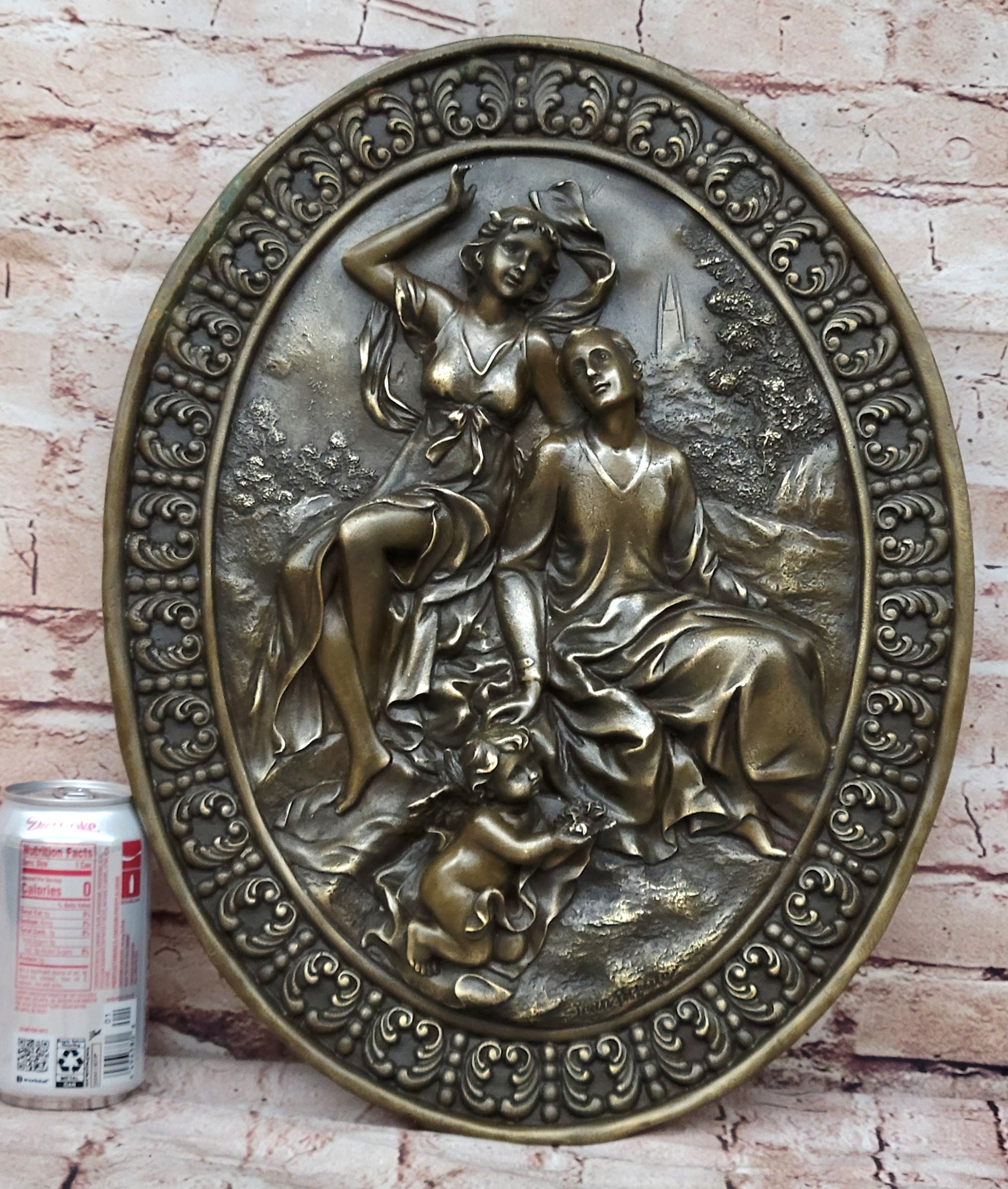 Handcrafted bronze sculpture SALE Renaissan Italian Masterpiece Original