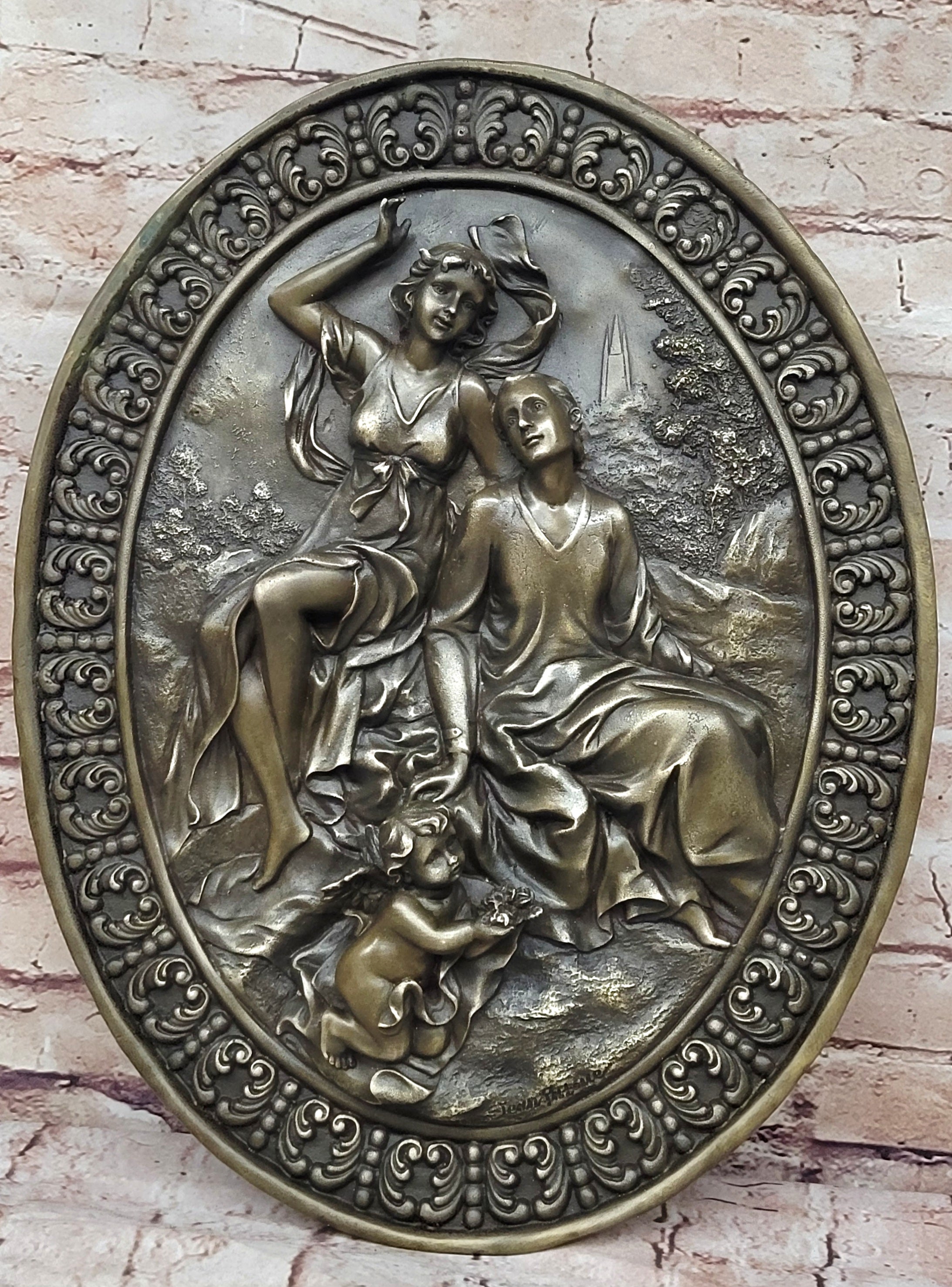Handcrafted bronze sculpture SALE Renaissan Italian Masterpiece Original