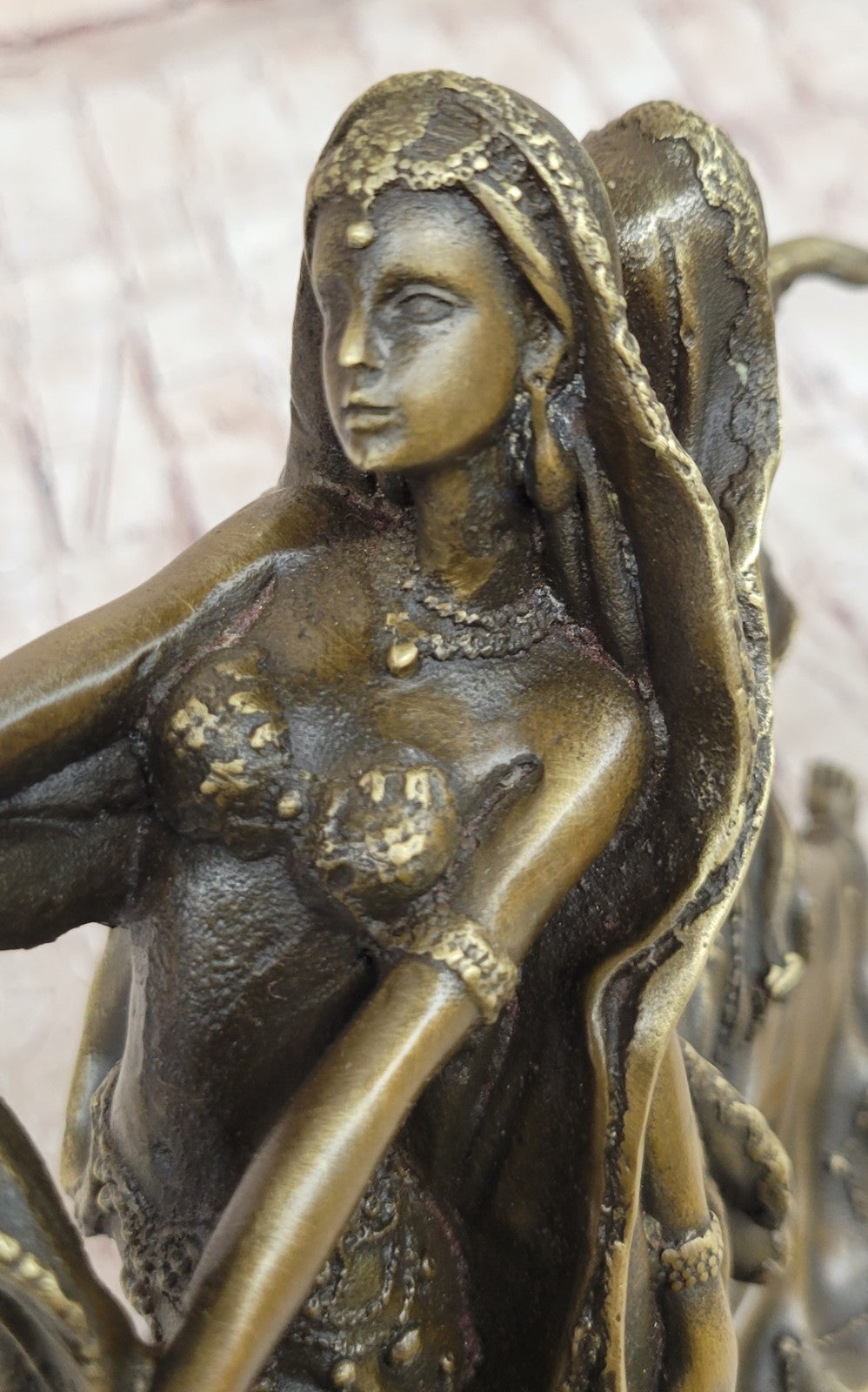 Handcrafted bronze sculpture SALE Vit Aldo By Dancer Twin Quality Museum Signed