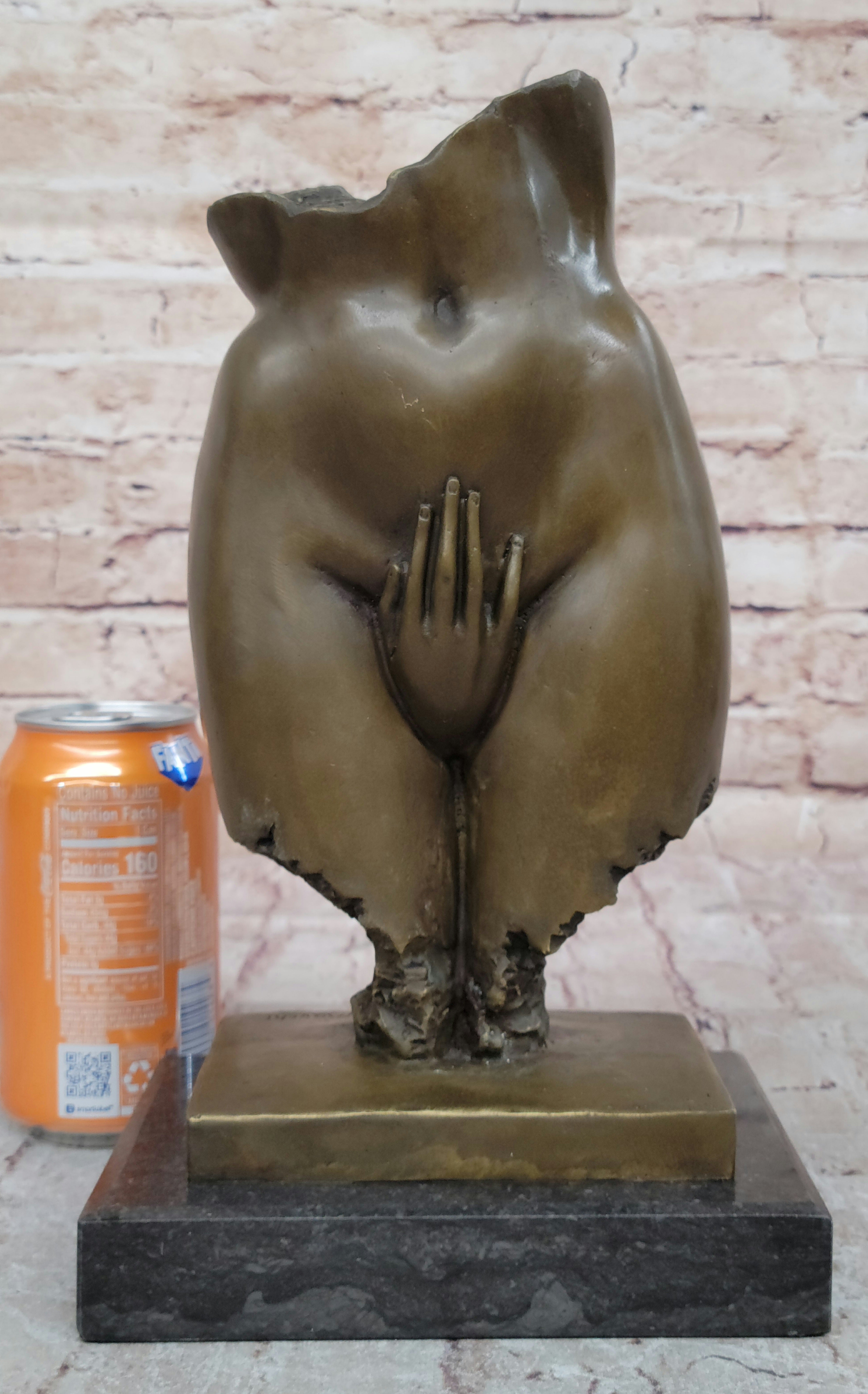 Handcrafted bronze sculpture SALE Artis Italian Mavchi Original Home Erotic Deco