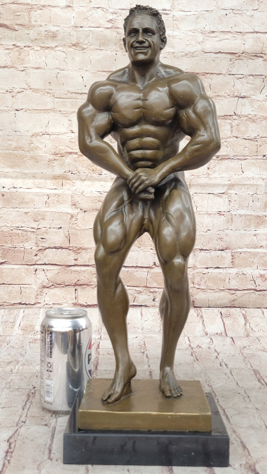 Handcrafted bronze sculpture SALE Trop Hulk Incredible Ferrigno Lou Figurine Art