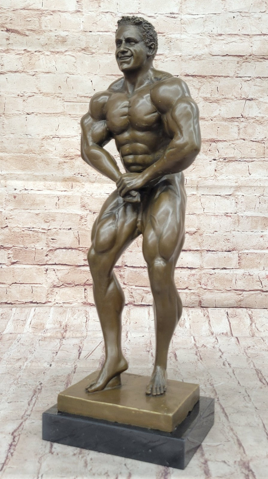 Handcrafted bronze sculpture SALE Trop Hulk Incredible Ferrigno Lou Figurine Art