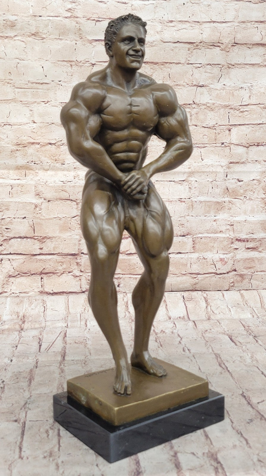 Handcrafted bronze sculpture SALE Trop Hulk Incredible Ferrigno Lou Figurine Art