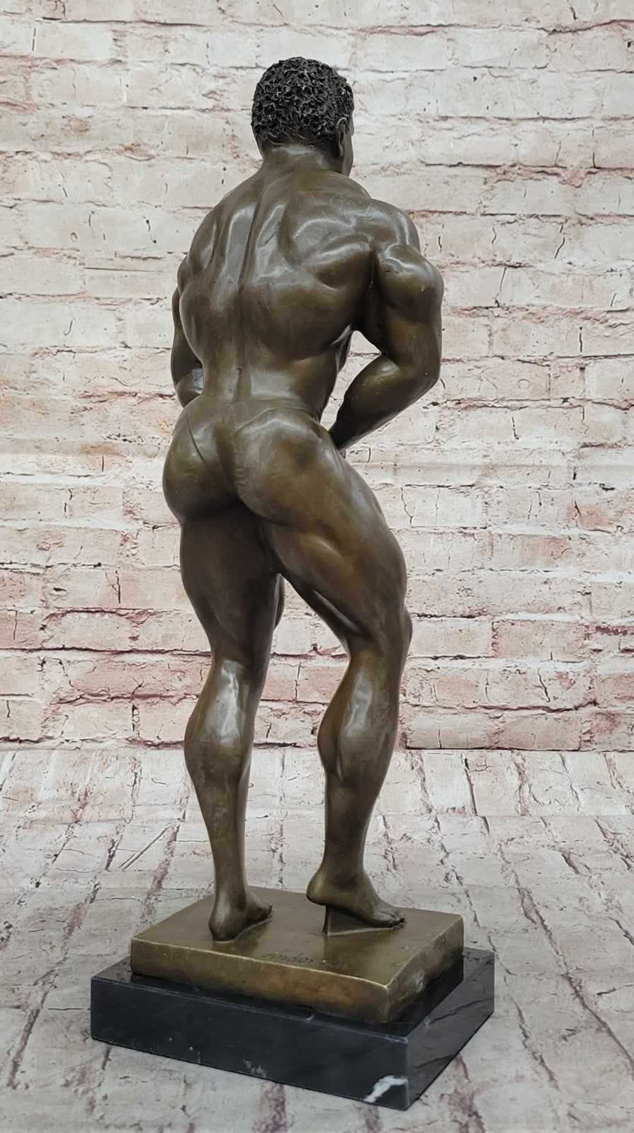 Handcrafted bronze sculpture SALE Trop Hulk Incredible Ferrigno Lou Figurine Art