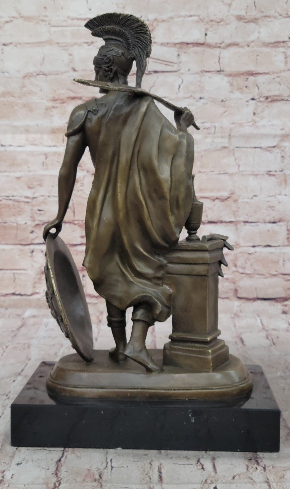 Odysseus Bronze Hot Cast Collectible Greek & Roman Soldier Sculpture by Huzel – Buy Now