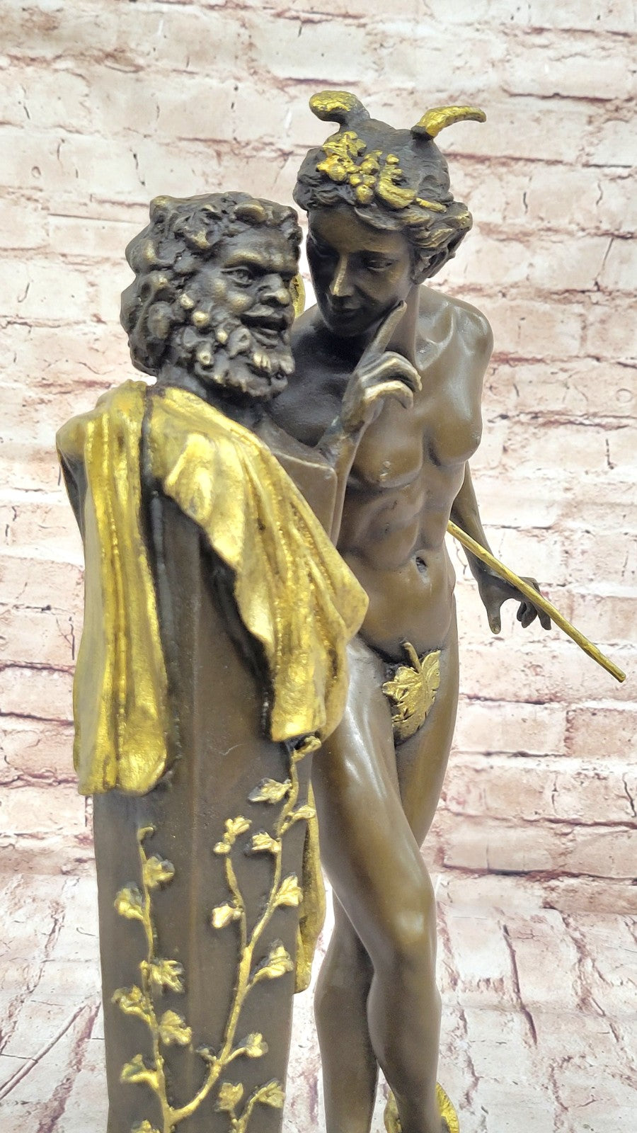 Art Deco Gild Bronze Sculpture Hot Cast Flying Mercury Classic Artwork Sale