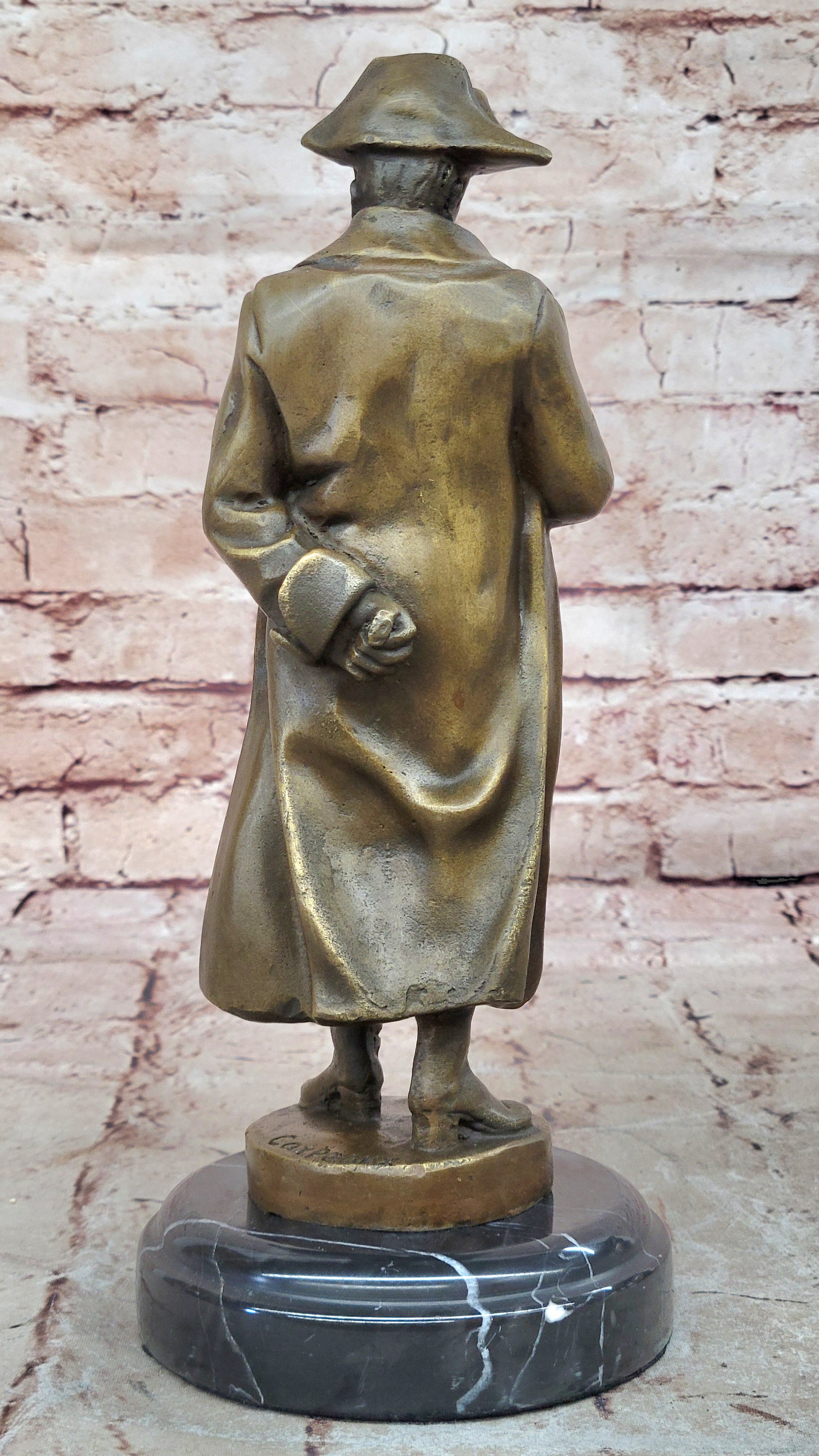 Handcrafted bronze sculpture military Soldier French Napoleon Bonaparte Sale