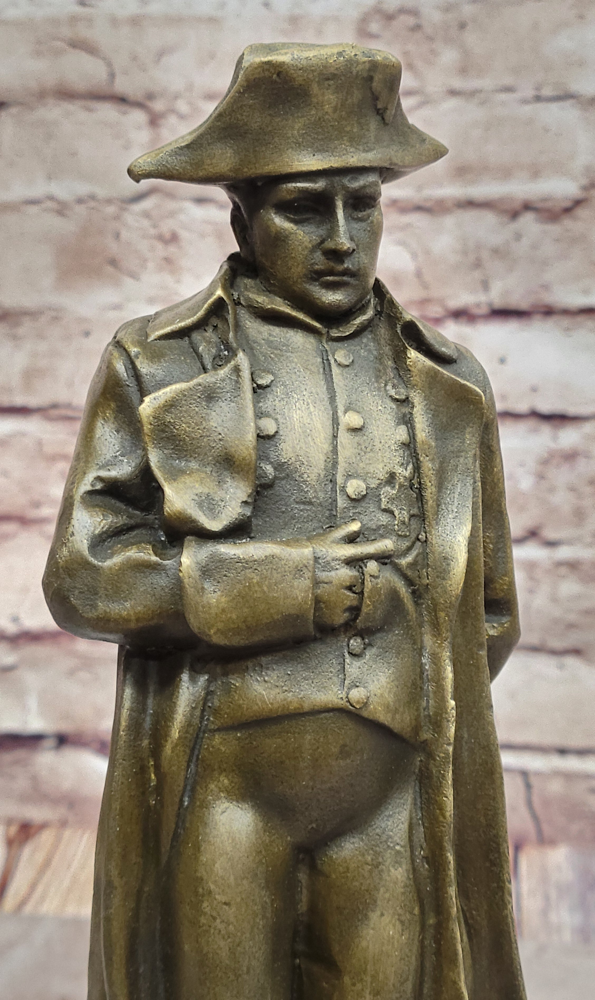 Handcrafted bronze sculpture military Soldier French Napoleon Bonaparte Sale