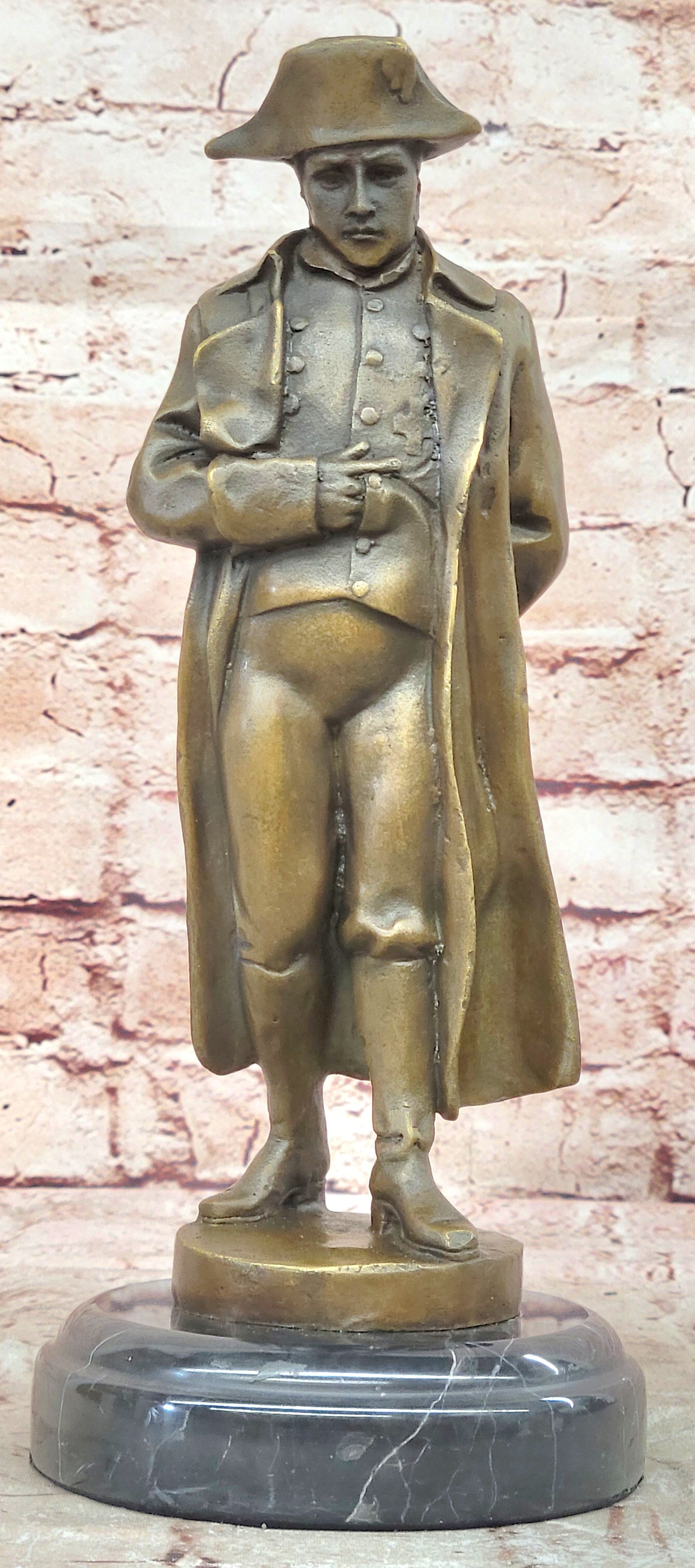 Handcrafted bronze sculpture military Soldier French Napoleon Bonaparte Sale