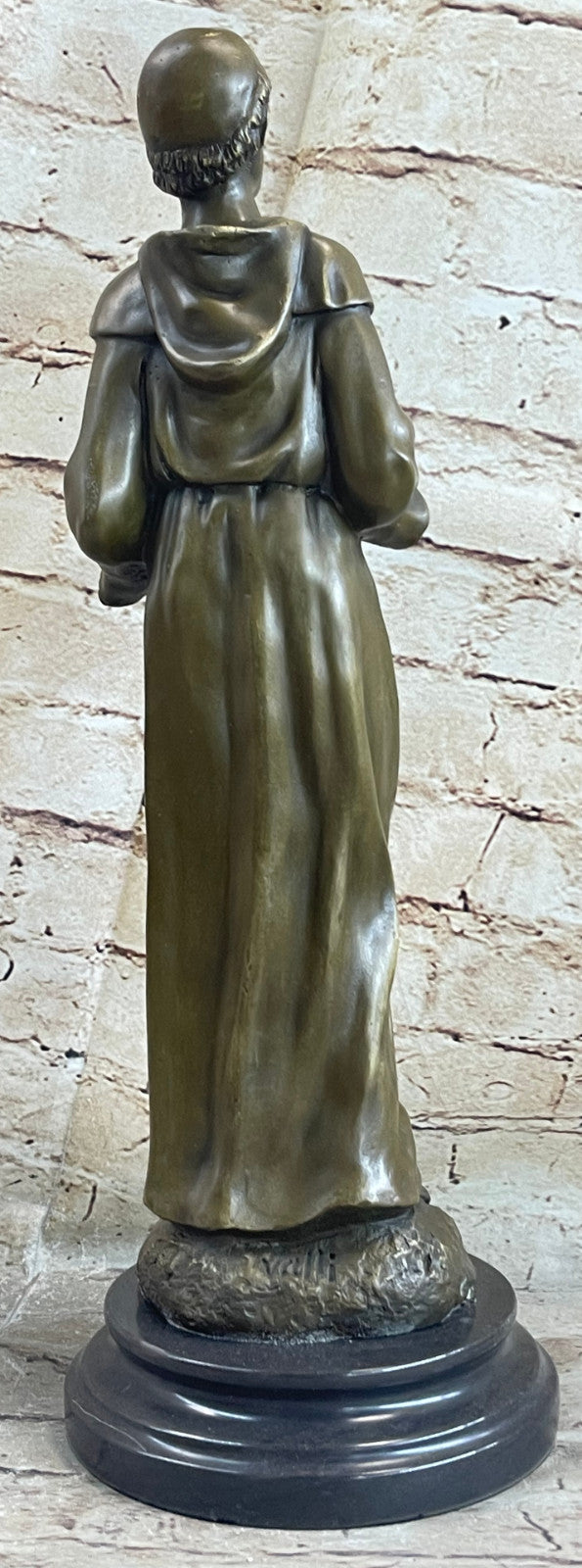 Catholic Church Saint Anthony Of Padua Carrying Baby Jesus Statue 16.5"Tall