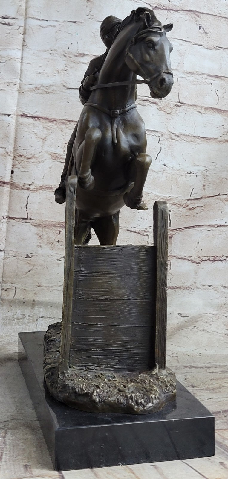 Handcrafted bronze sculpture SALE Femal Artisan American Fisher Original Art dec