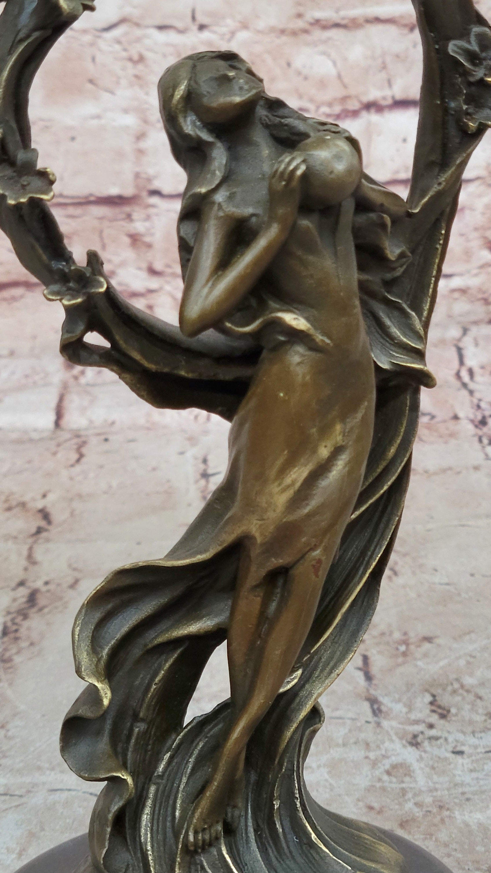 Hot cast Hand Made Museum Quality Classic Bronze Artwork Art Nouveau Statue Sale