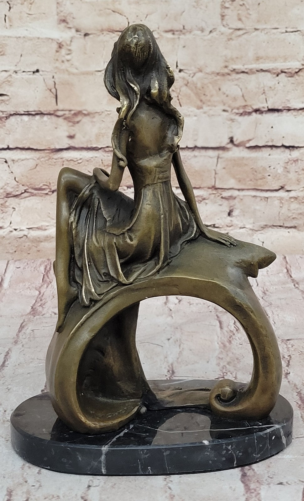 Buy Art Deco Nude Girl Bronze Sculpture – Woman Goddess Statue Figurine Sale