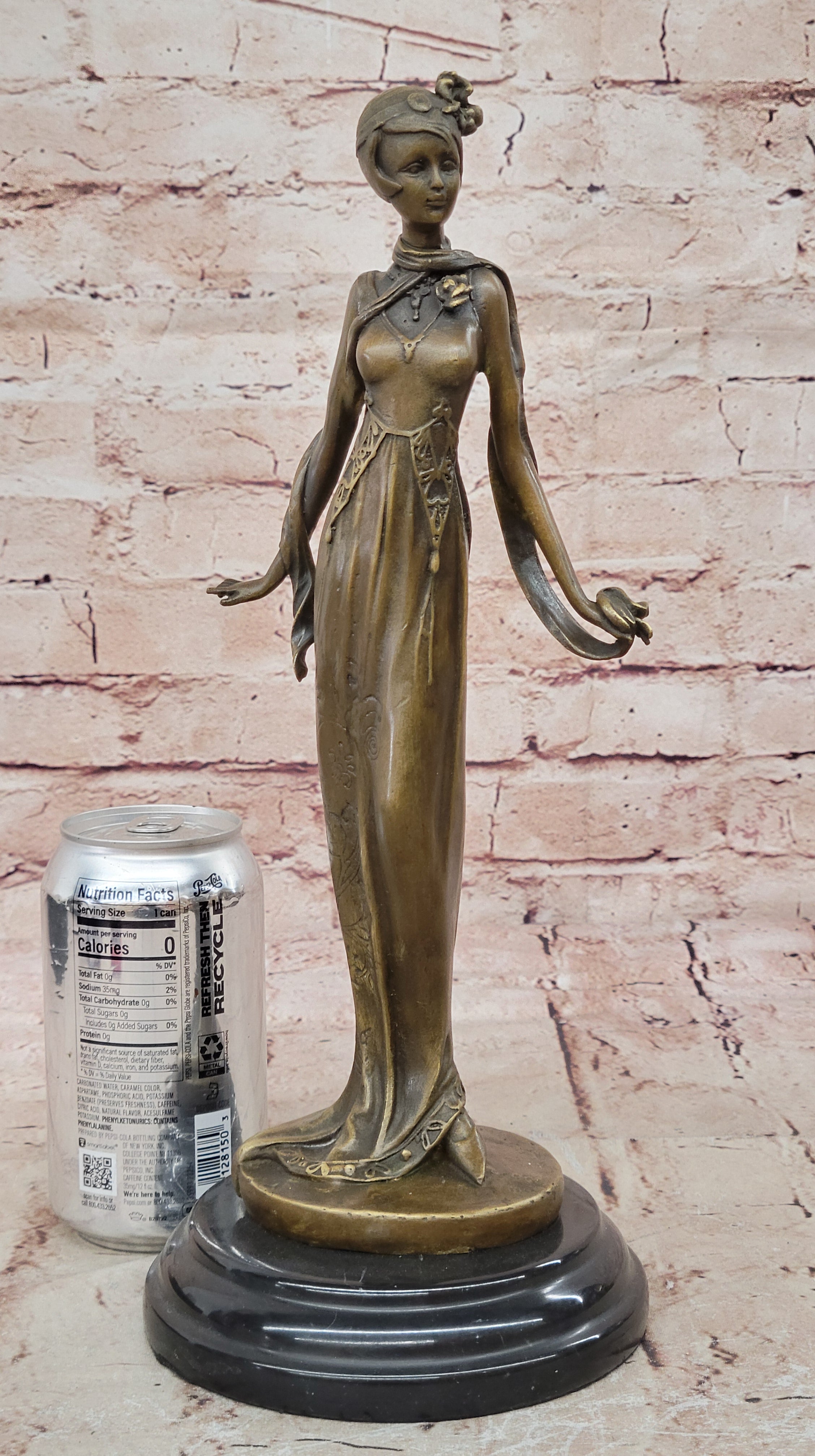 Signed Original Kassin Art Deco Style Museum Quality Classic Artwork Figure