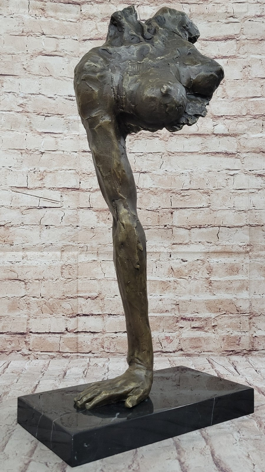 Modern Abstract Bronze Sculpture Female Woman Nude Hot Cast Extra Large Figurine