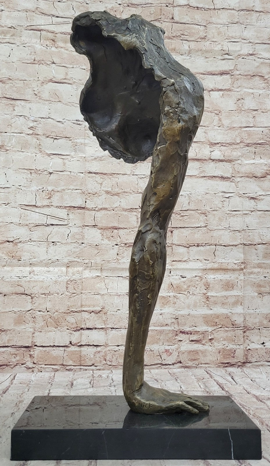 Modern Abstract Bronze Sculpture Female Woman Nude Hot Cast Extra Large Figurine