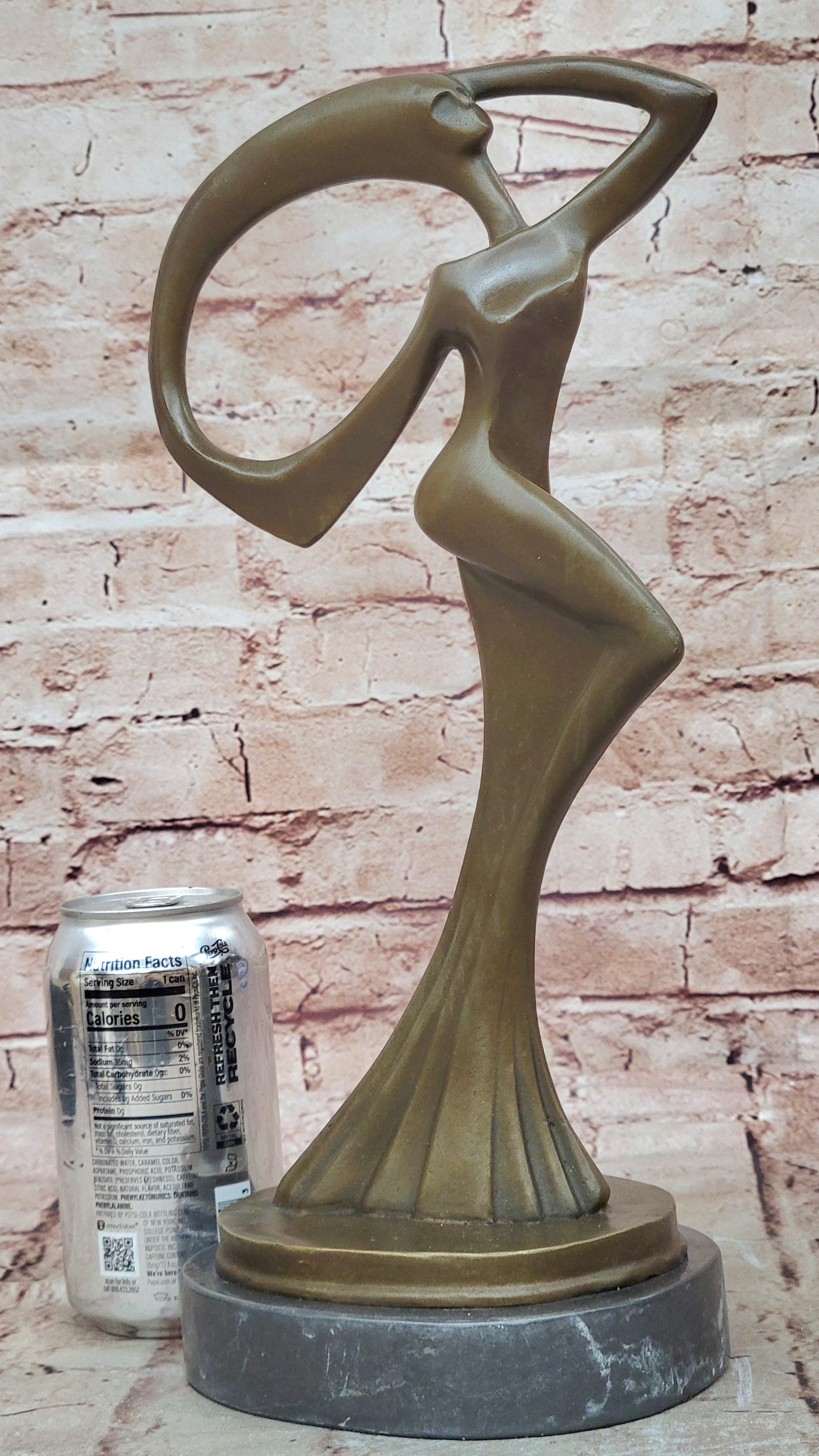 Abstract Modern Art Original Milo Female Lady Girl Bronze Sculpture Figurine