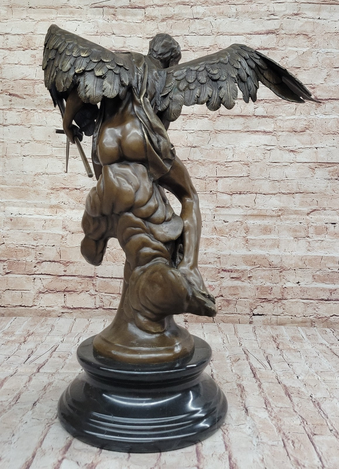 Custom Artwork GRIM REAPER Large Massive Figurine Sculpture -Genuine Bronze Art