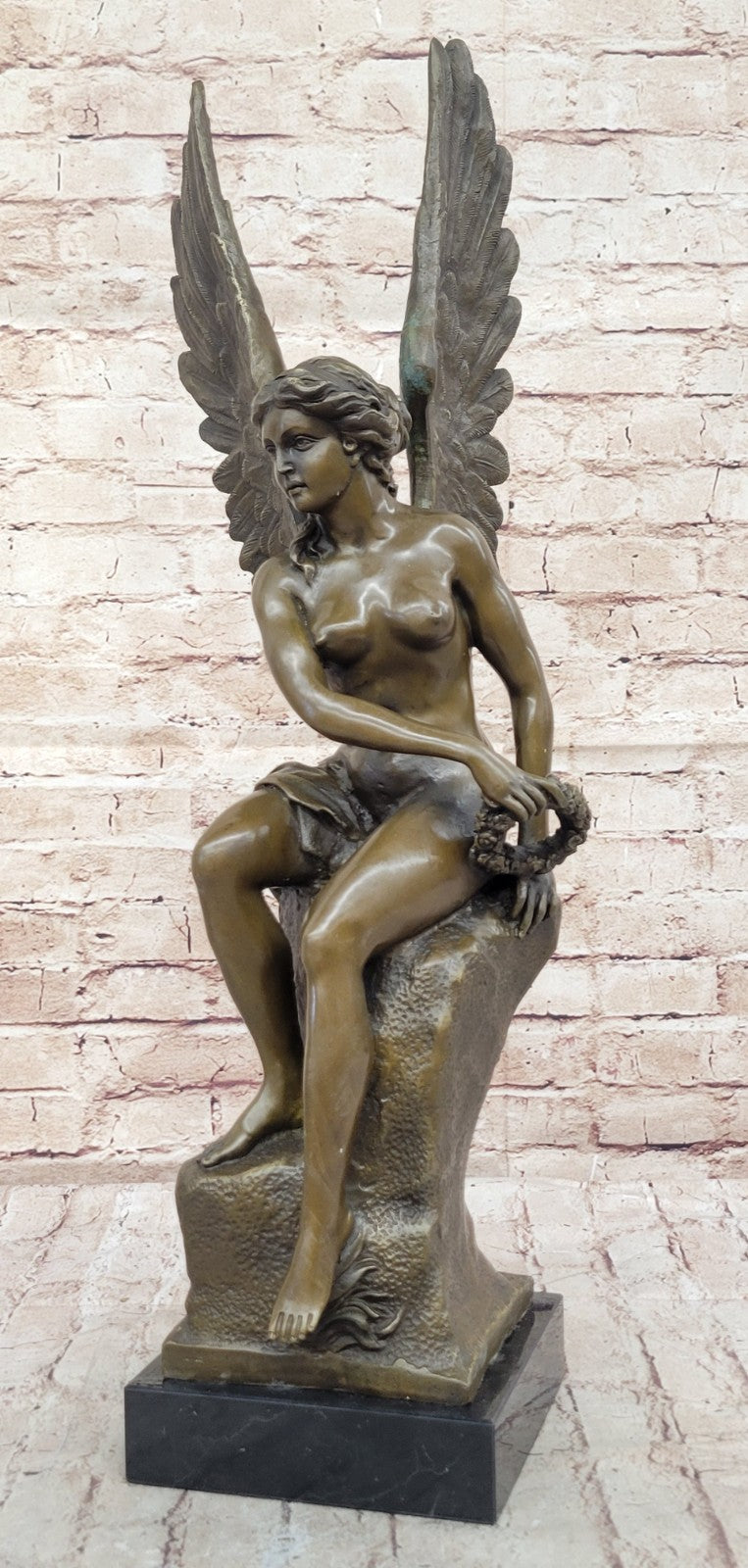 Bronze Sculpture Classic Nike Winged Victory of Samothrace Statue Figurine Sale