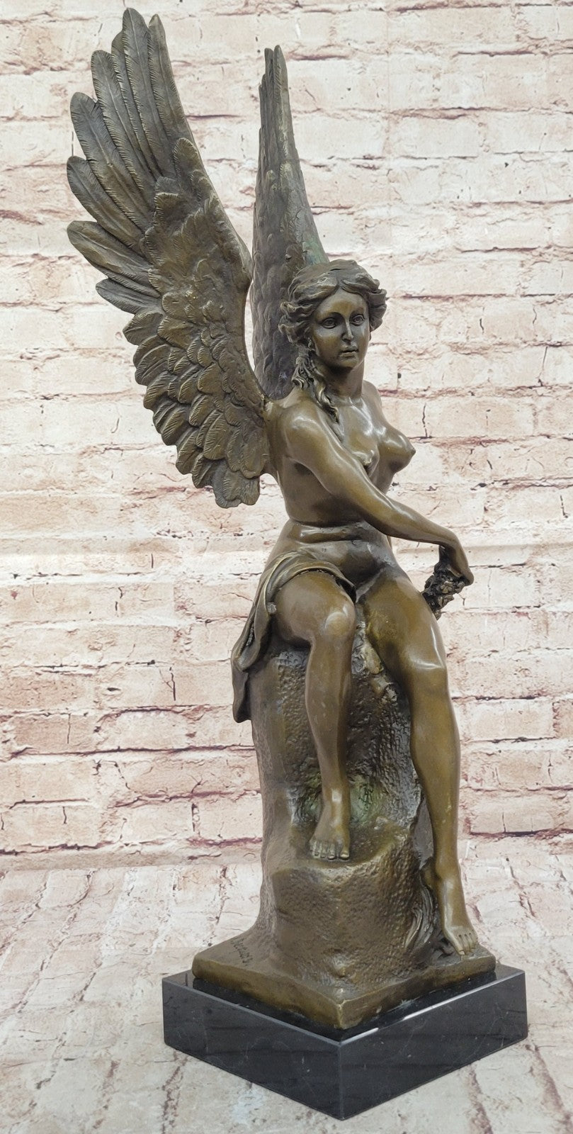 Bronze Sculpture Classic Nike Winged Victory of Samothrace Statue Figurine Sale