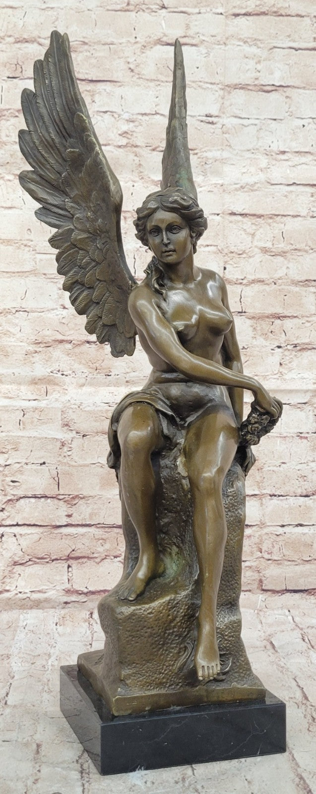 Bronze Sculpture Classic Nike Winged Victory of Samothrace Statue Figurine Sale