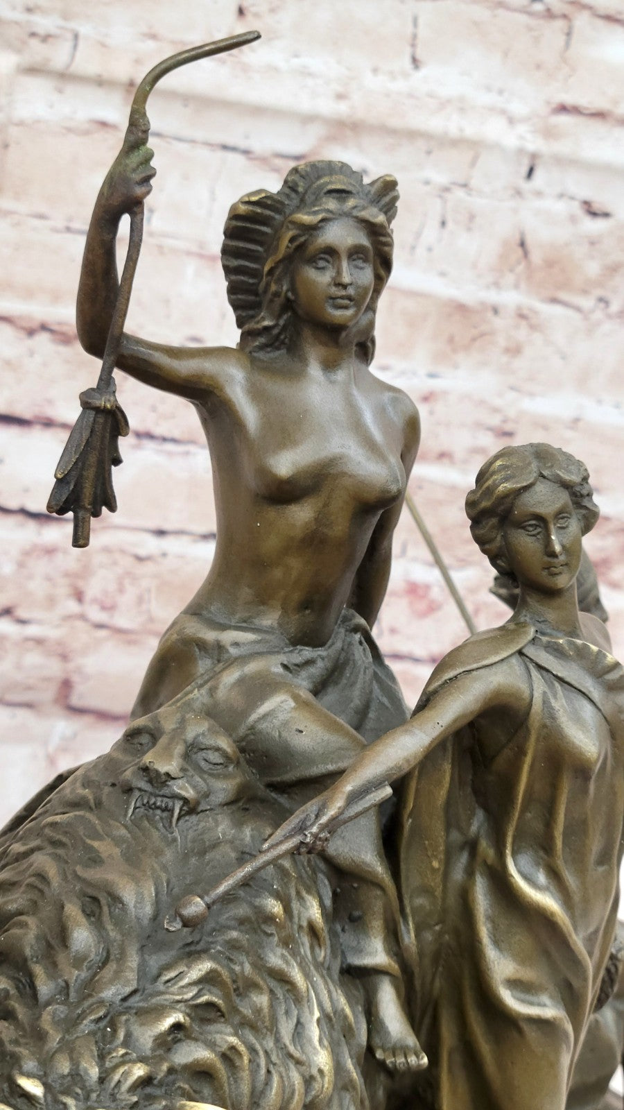 Buy the Clement A. Masier “Civilization of America” Bronze Statue – Timeless Classic Western Artwork for Sale