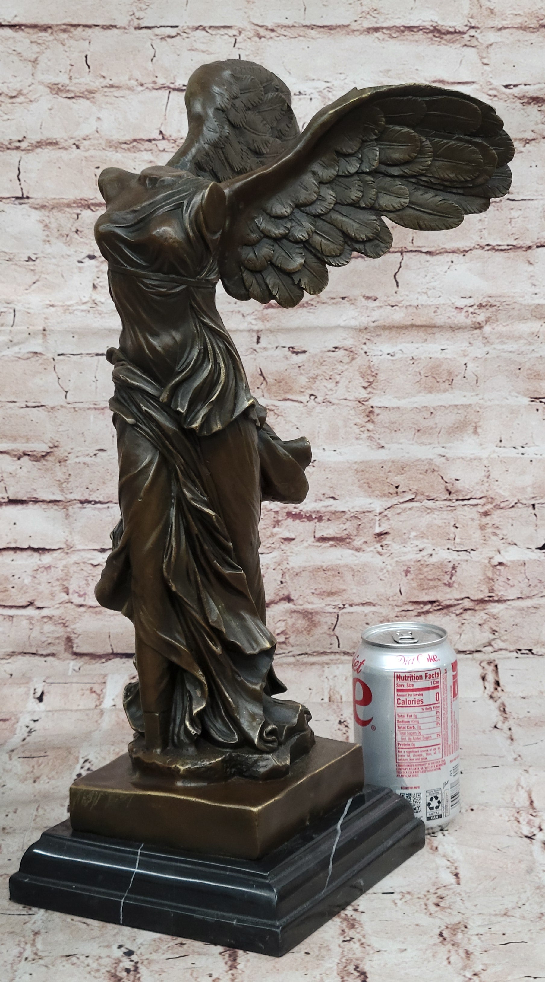 Archangels Nike Angel of Victory Bronze Sculpture Statue Home Office Decor
