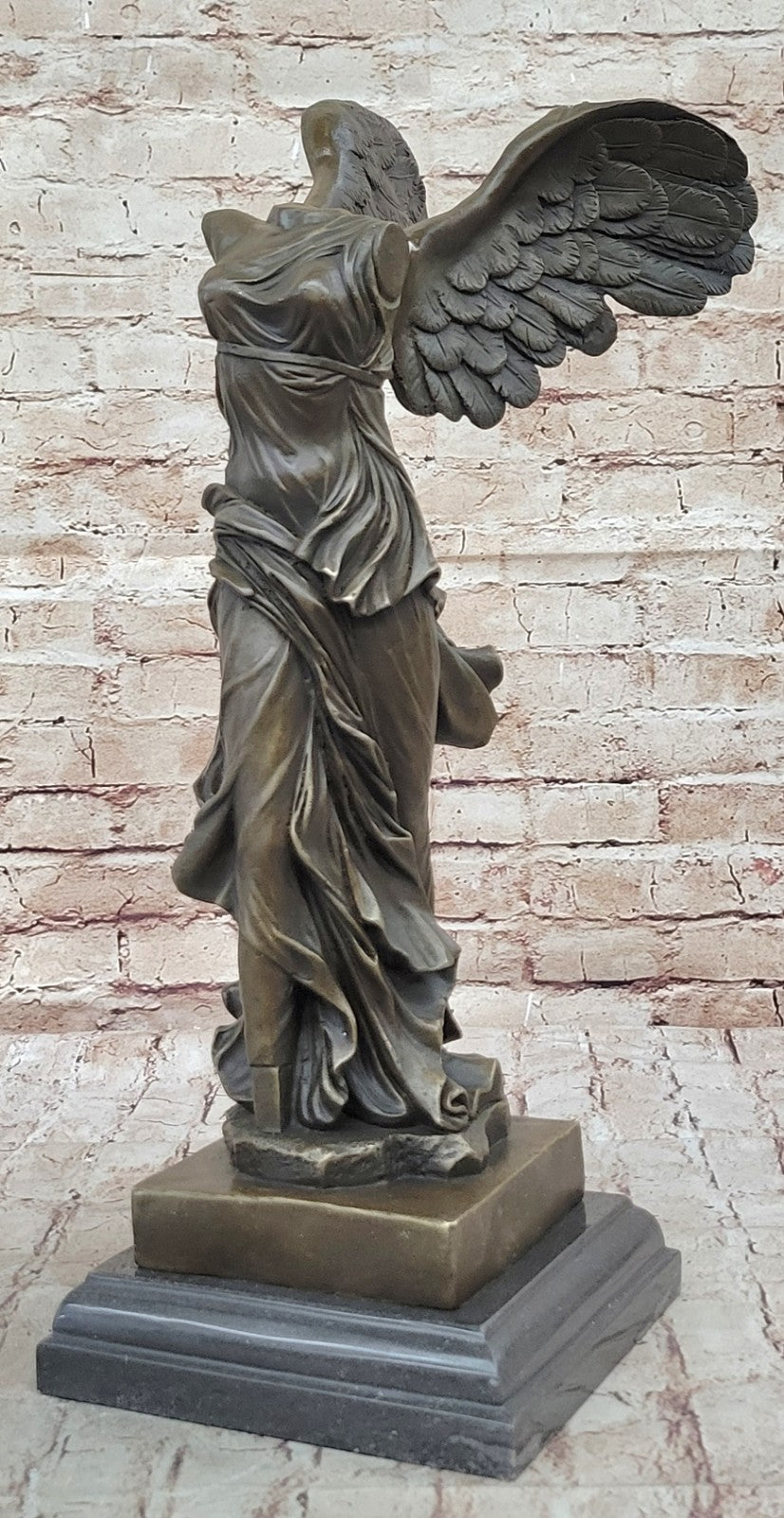 Archangels Nike Angel of Victory Bronze Sculpture Statue Home Office Decor