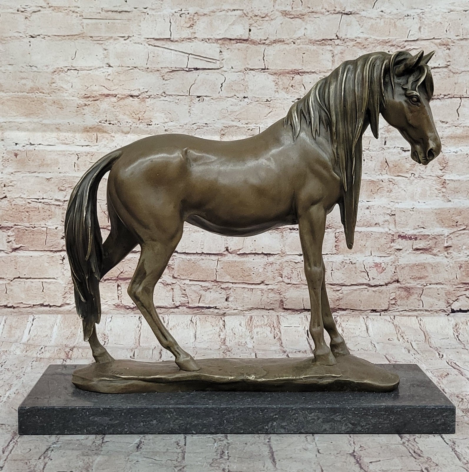 Museum Quality Classic Running Horse Bronze LTD Edition Sculpture Figurine Milo