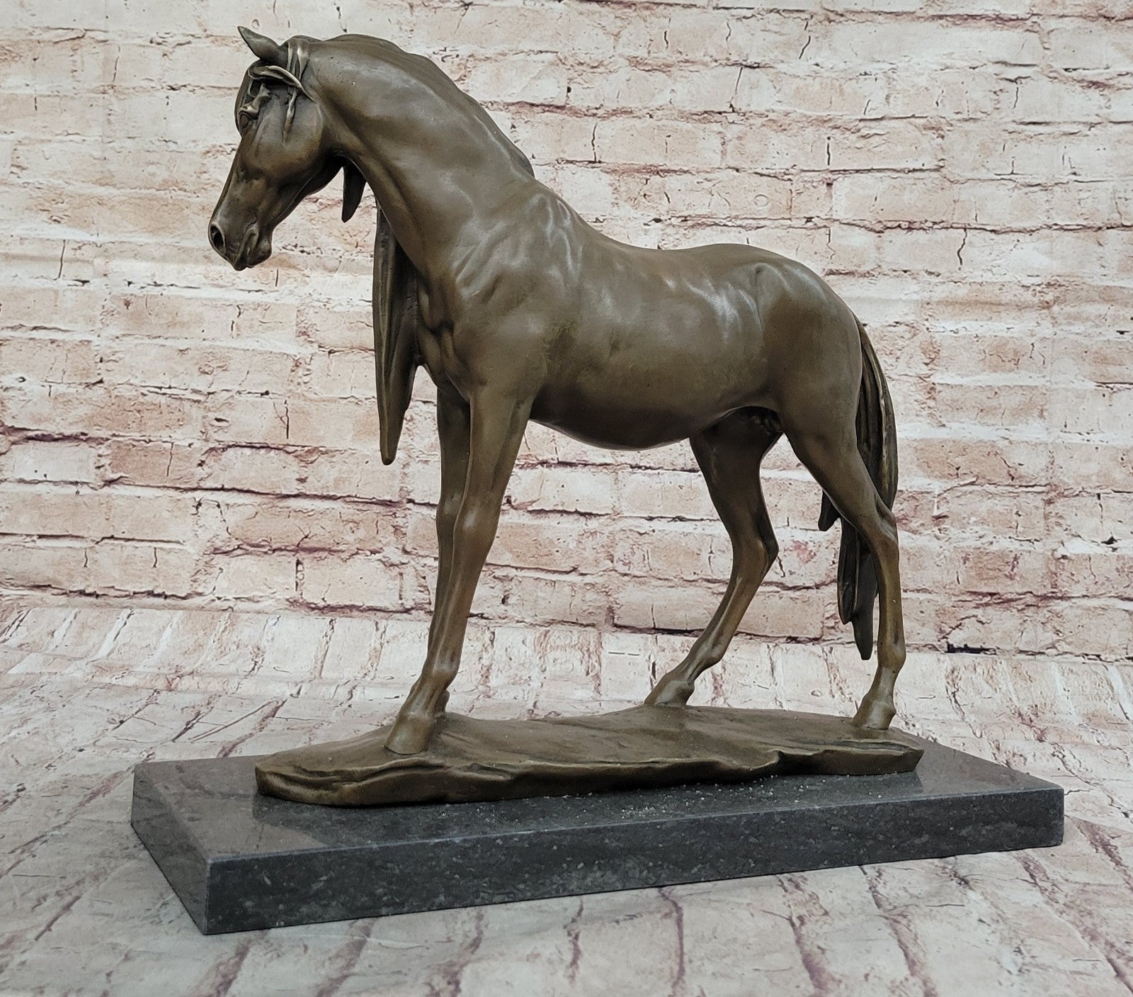 Museum Quality Classic Running Horse Bronze LTD Edition Sculpture Figurine Milo