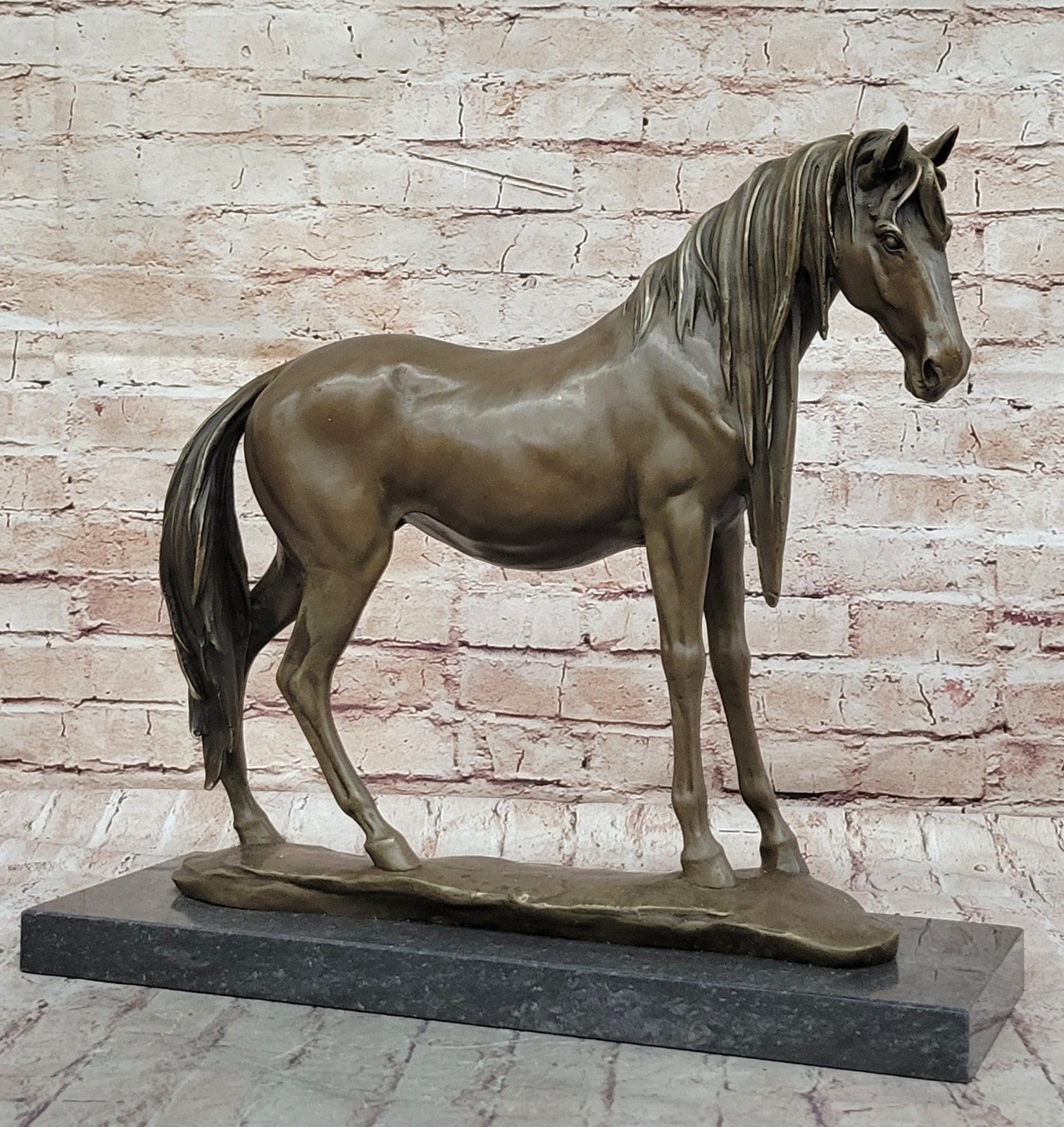 Museum Quality Classic Running Horse Bronze LTD Edition Sculpture Figurine Milo