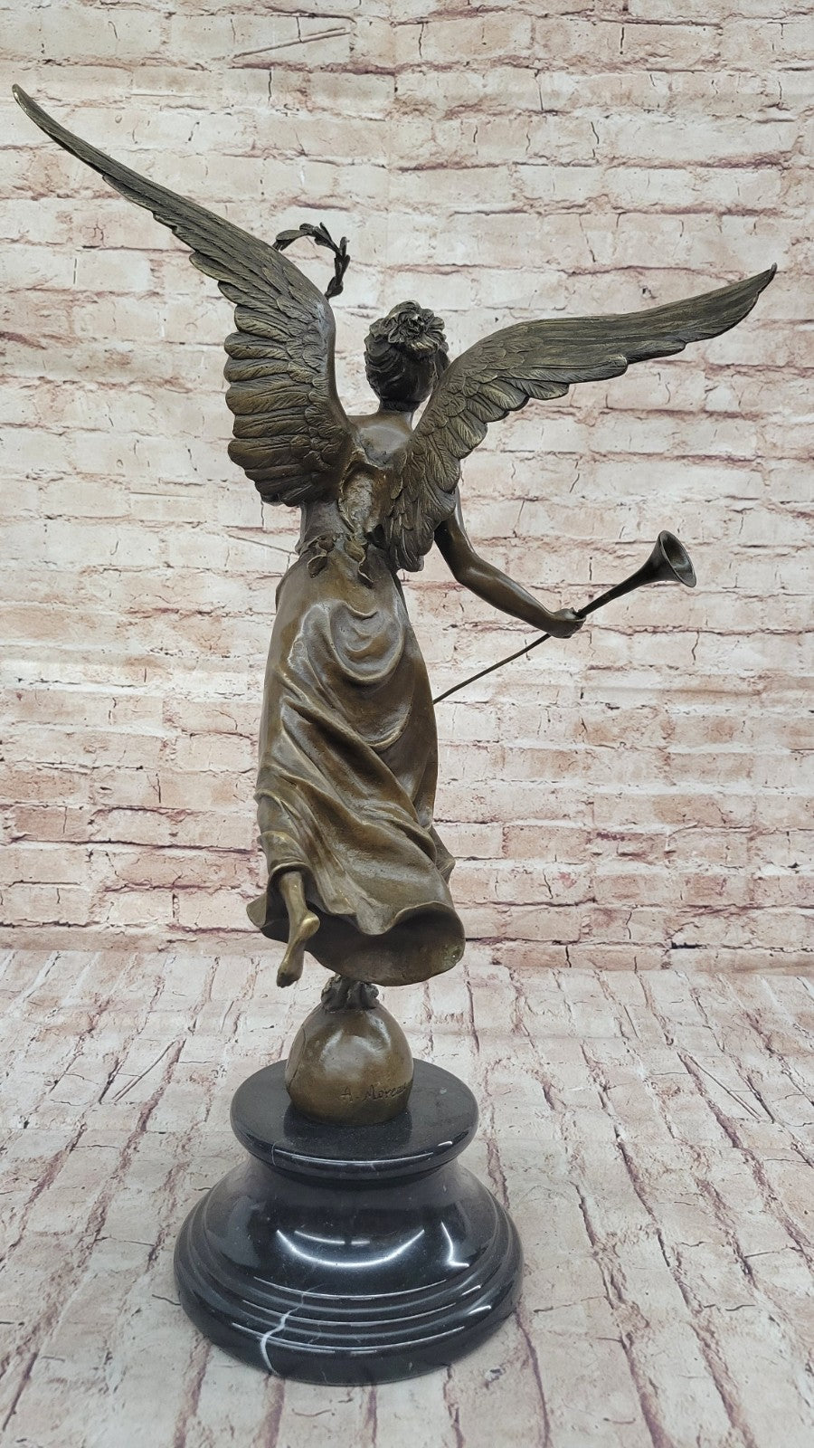 Marble Victory Winged Nike Samothrace *DEAL* Bronze Sculpture Statue Figurine