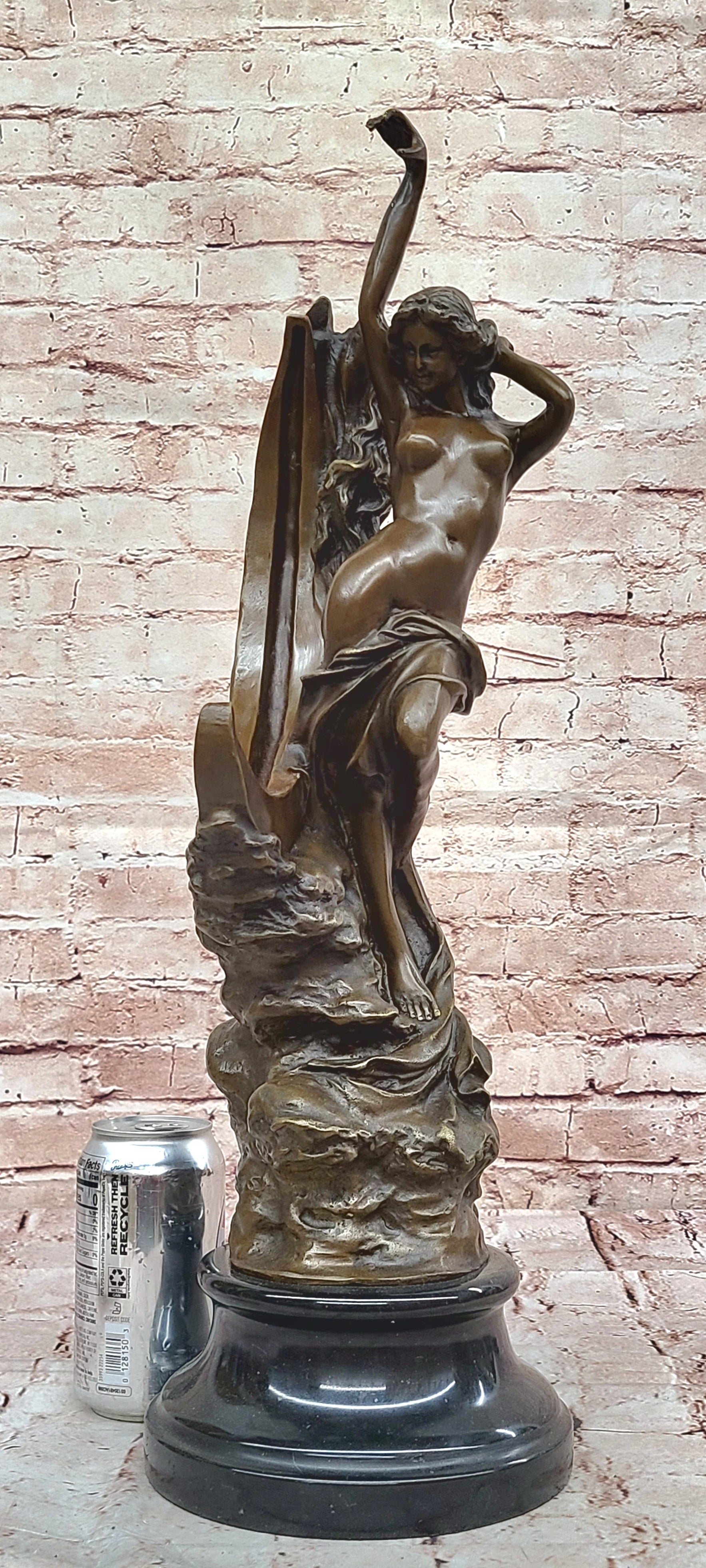 Collectible Bronze Nude Venus Sculpture Statue by Milo Home Office Artwork Art