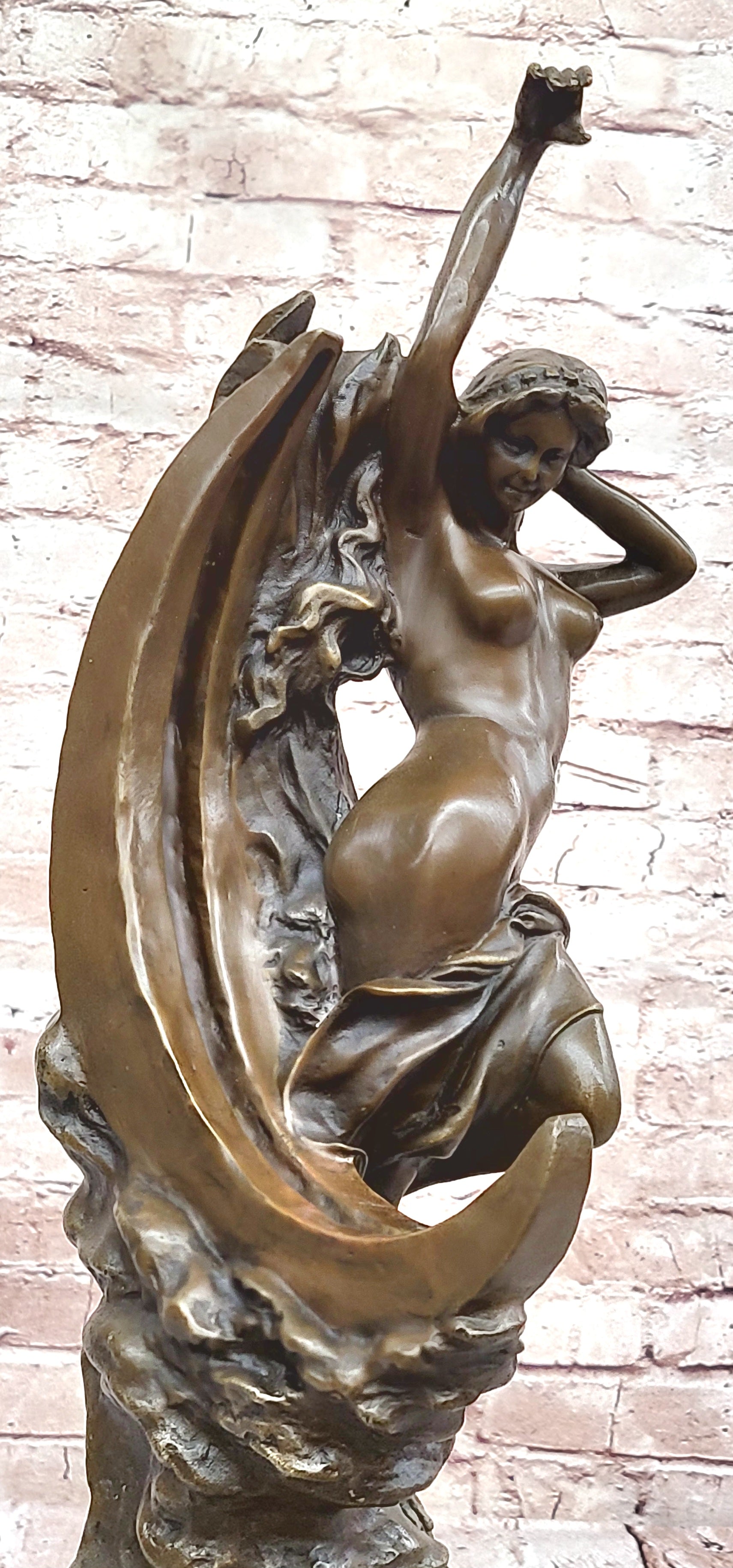 Collectible Bronze Nude Venus Sculpture Statue by Milo Home Office Artwork Art
