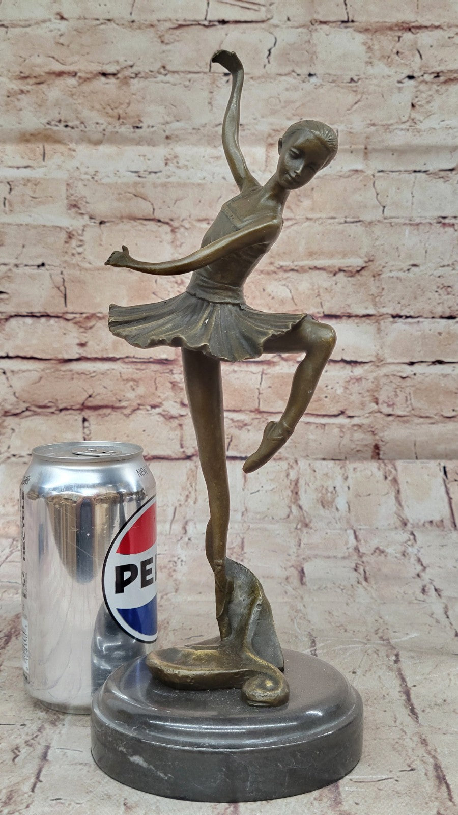 Abstract Ballerina Lost Wax By Milo Art Bronze Sculpture Statue Figurine Figure