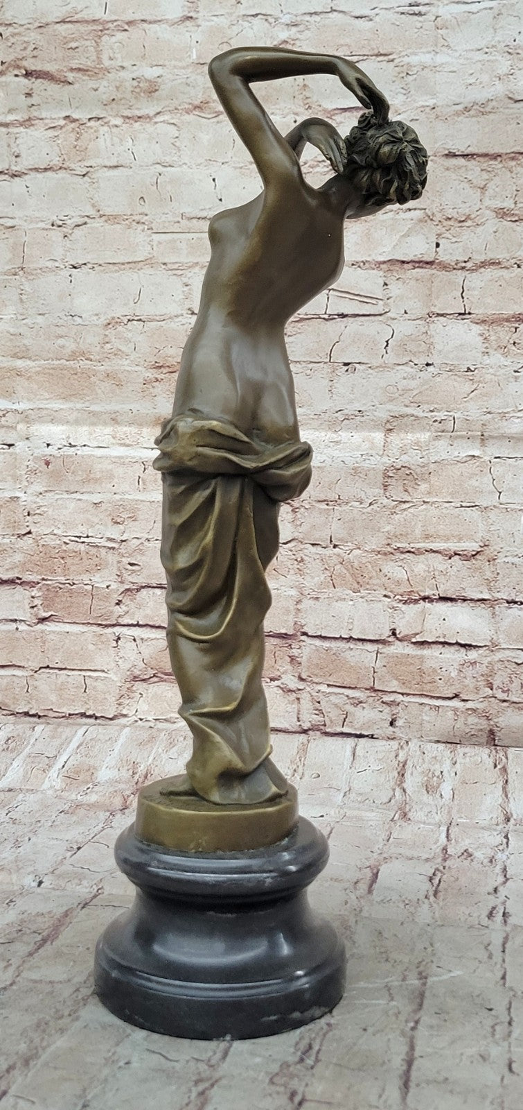 Buy Nude Posing Female Bronze Sculpture – Hot Cast Figurine by Aldo Vitaleh for Sale