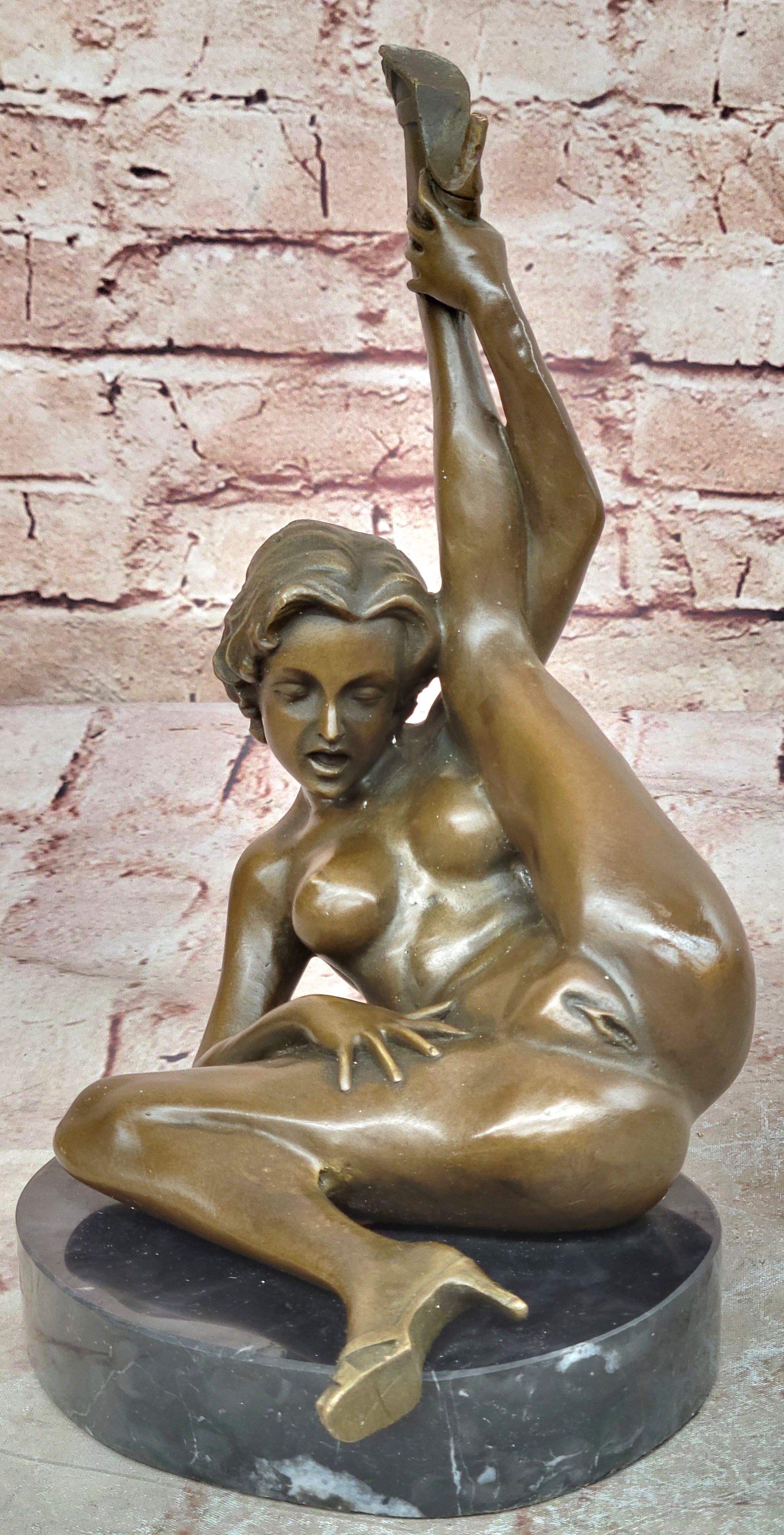 Abstract Modern Art Highly Erotic Conversation starter Sexual Nude Bronze Statue